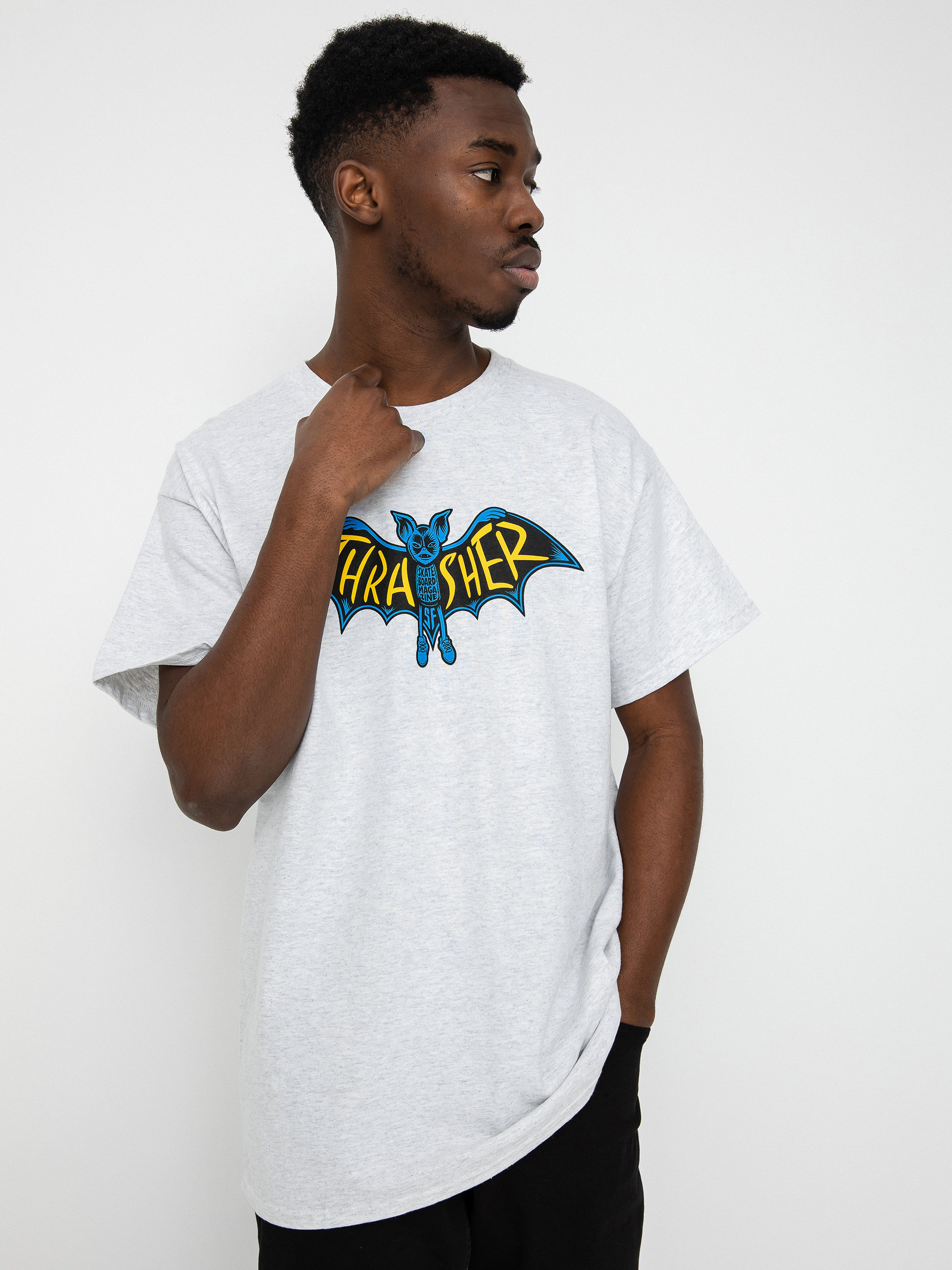 T-shirt Thrasher Bat (ash)