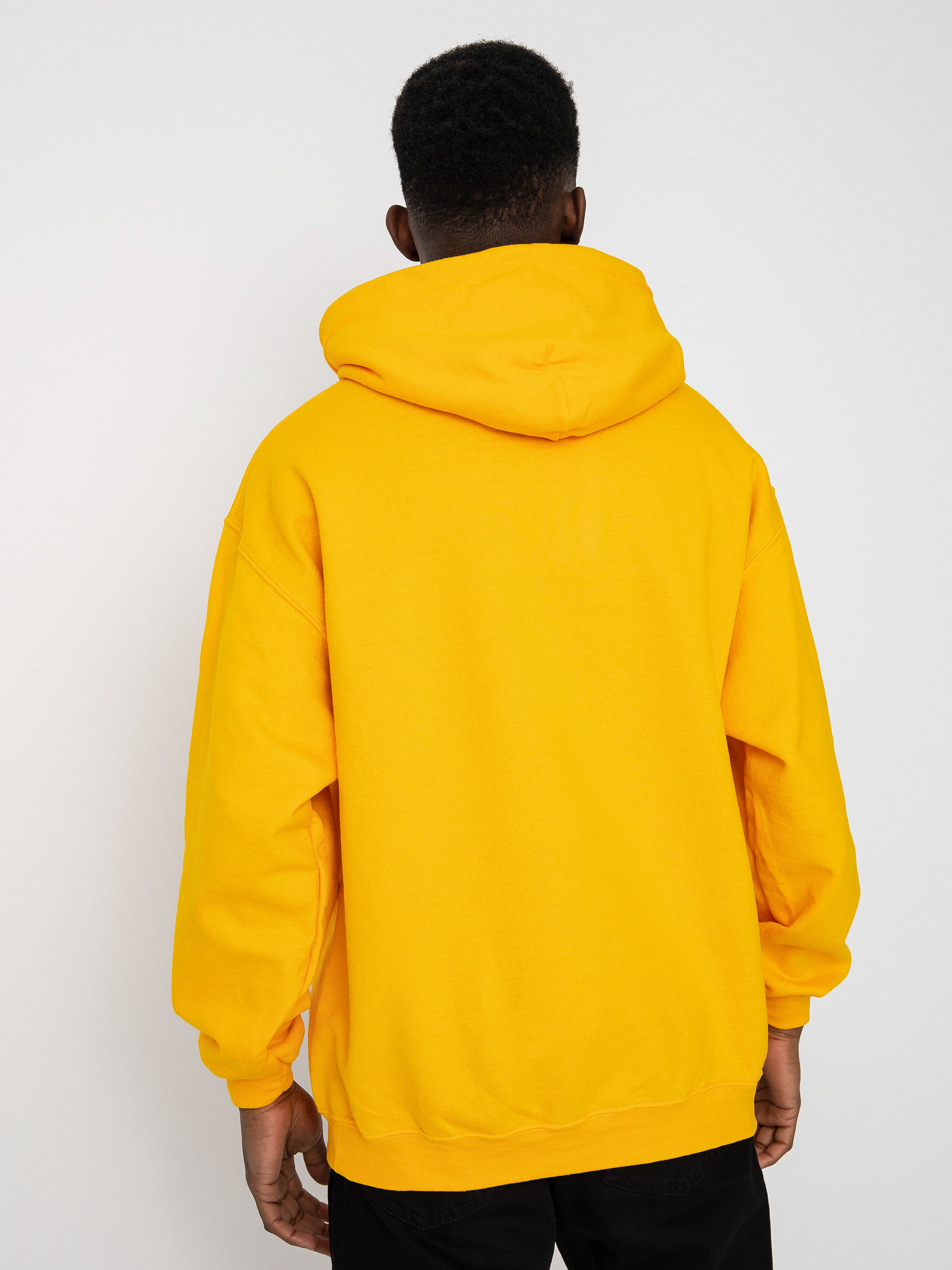 Bluza z kapturem Thrasher Bat HD (gold)