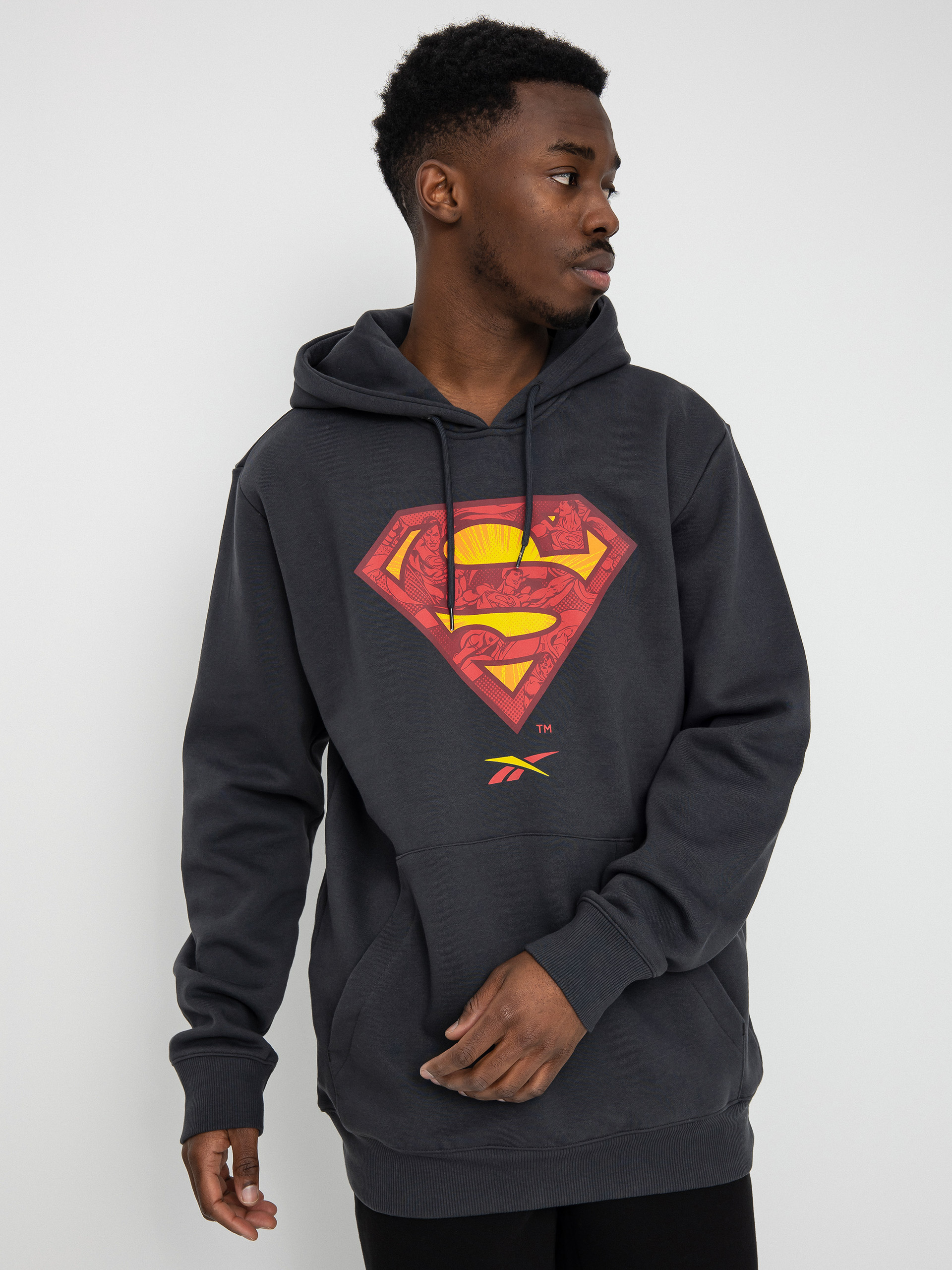 Bluza z kapturem Reebok X DC Superman HD (purgry)