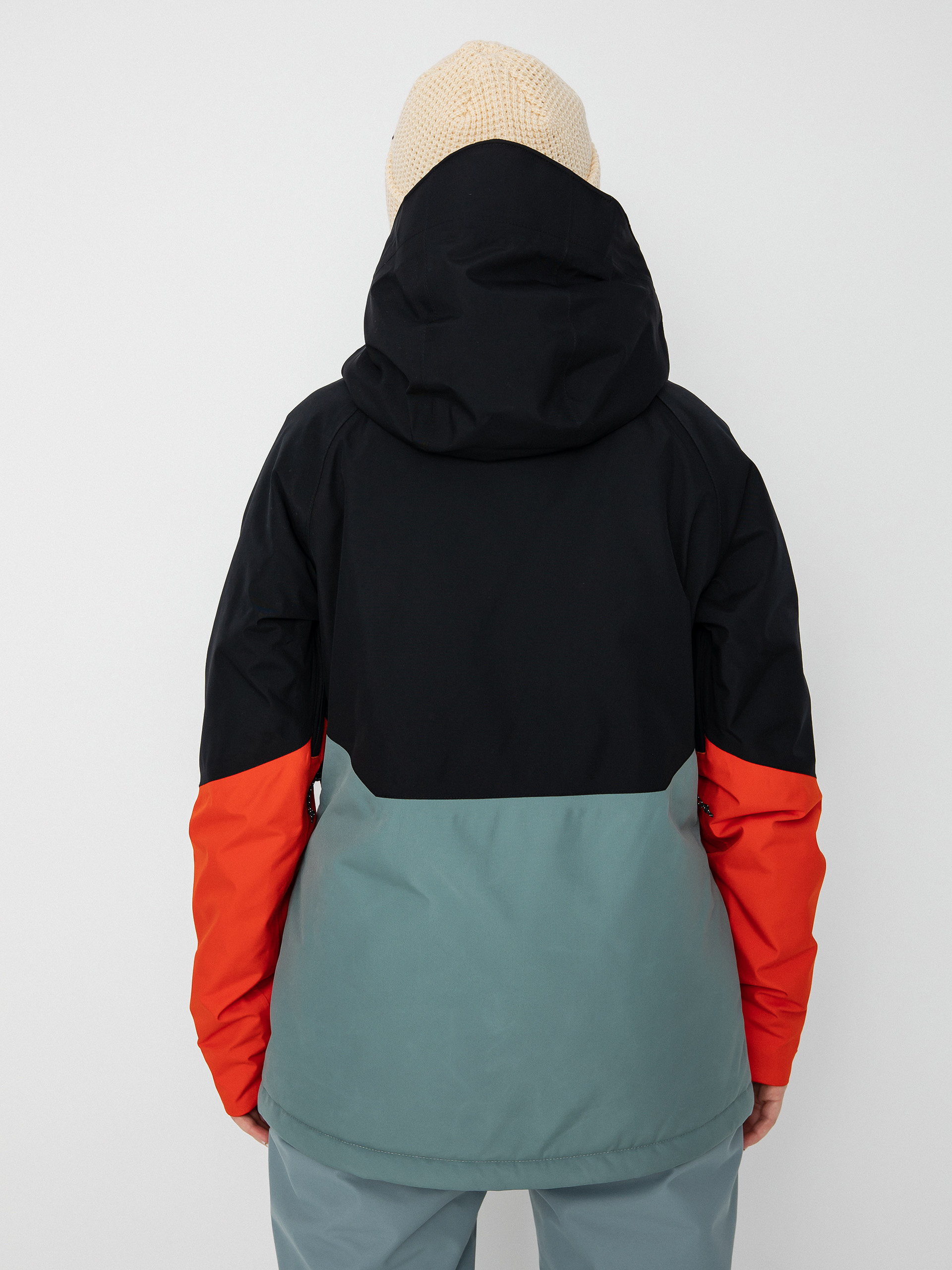Damska Kurtka snowboardowa Volcom Aris Ins Gore (green ash)