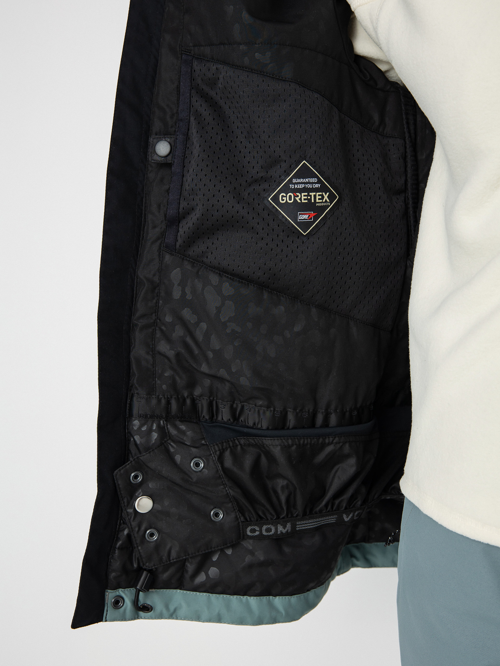 Damska Kurtka snowboardowa Volcom Aris Ins Gore (green ash)