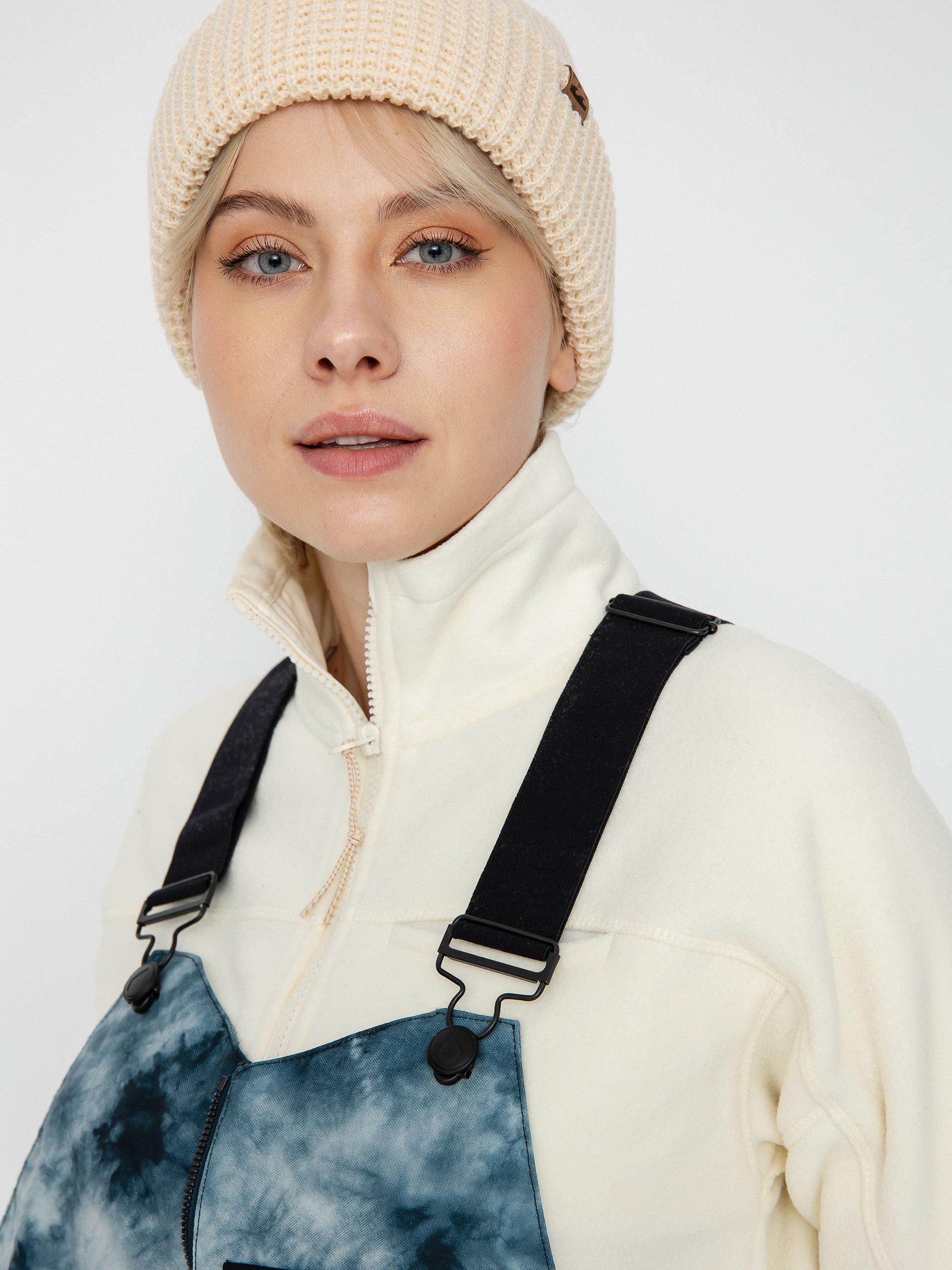 Damskie Spodnie snowboardowe Volcom Swift Bib Overall (storm tie dye)