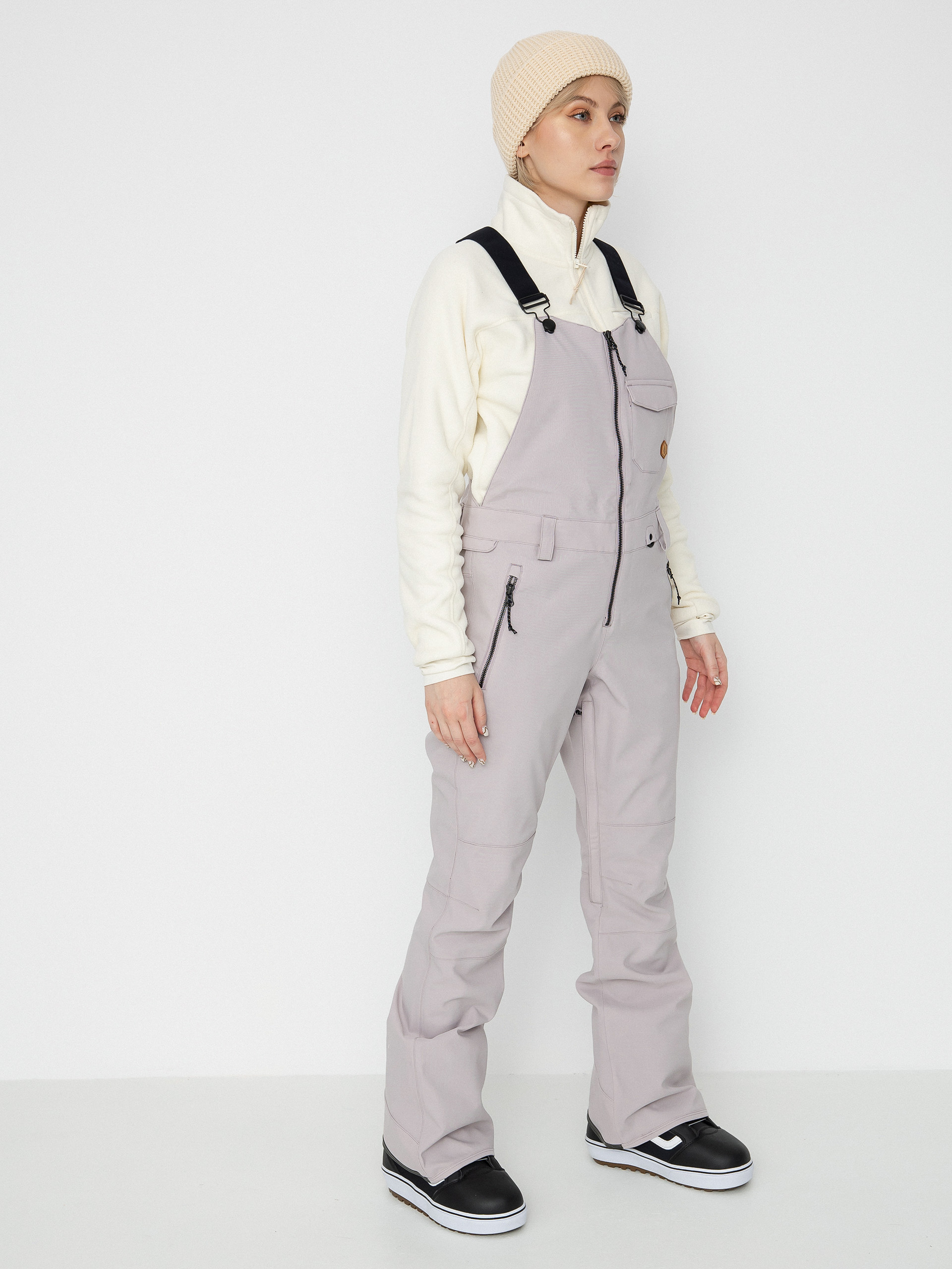 Damskie Spodnie snowboardowe Volcom Swift Bib Overall (amethyst smoke)