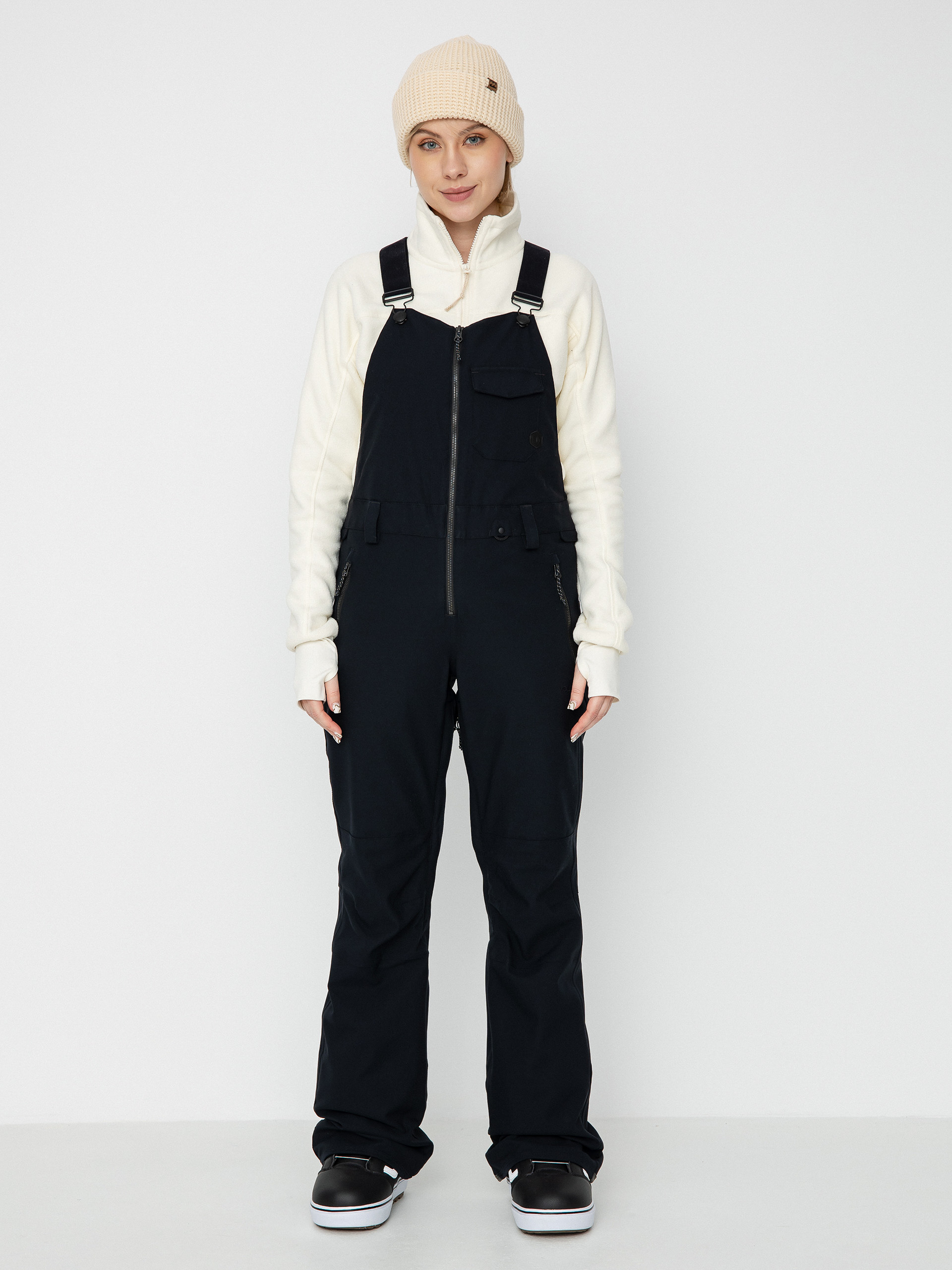 Damskie Spodnie snowboardowe Volcom Swift Bib Overall (black)