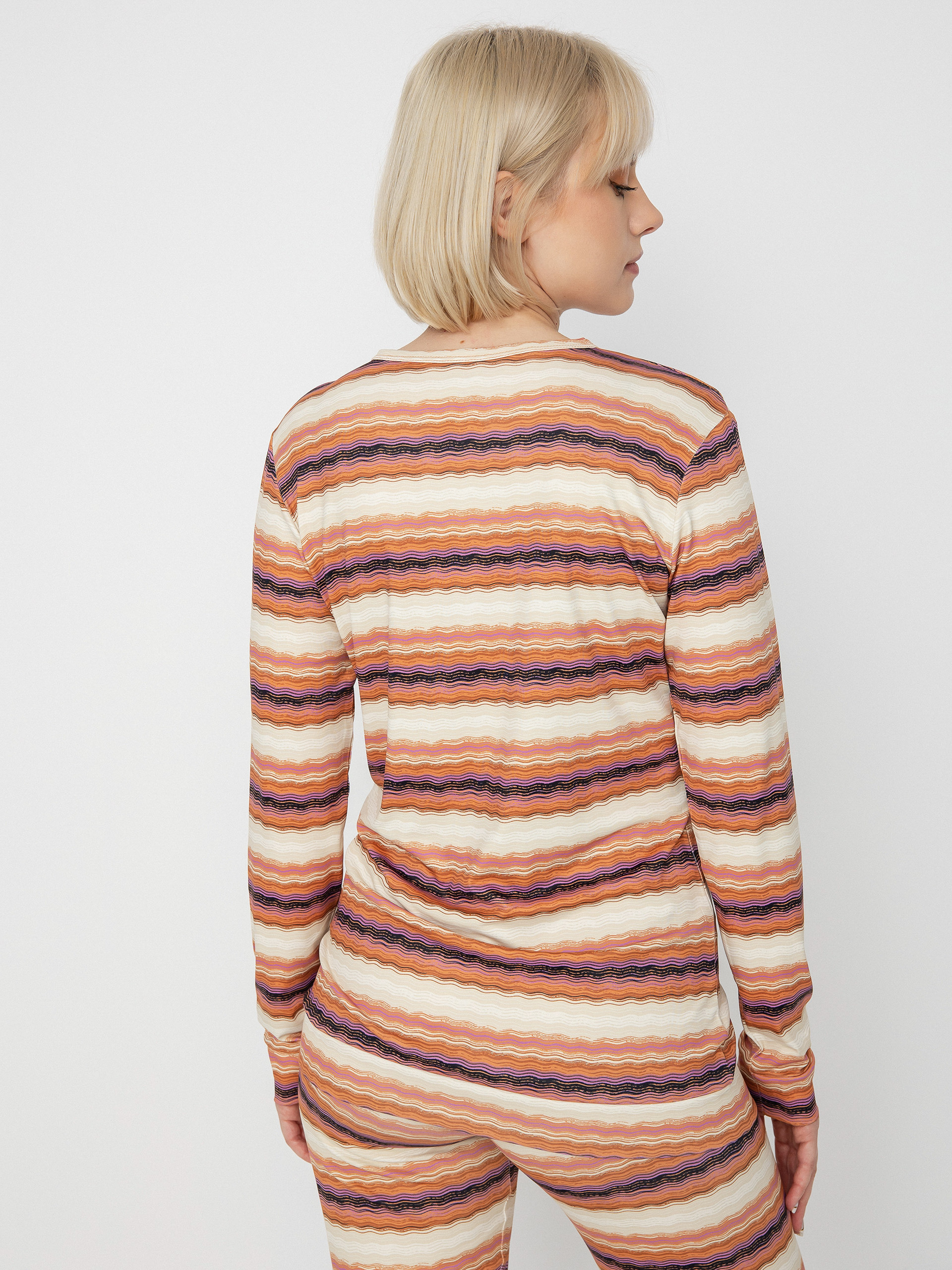 Damski Longsleeve aktywny Billabong Warm Up Tech (adobe)