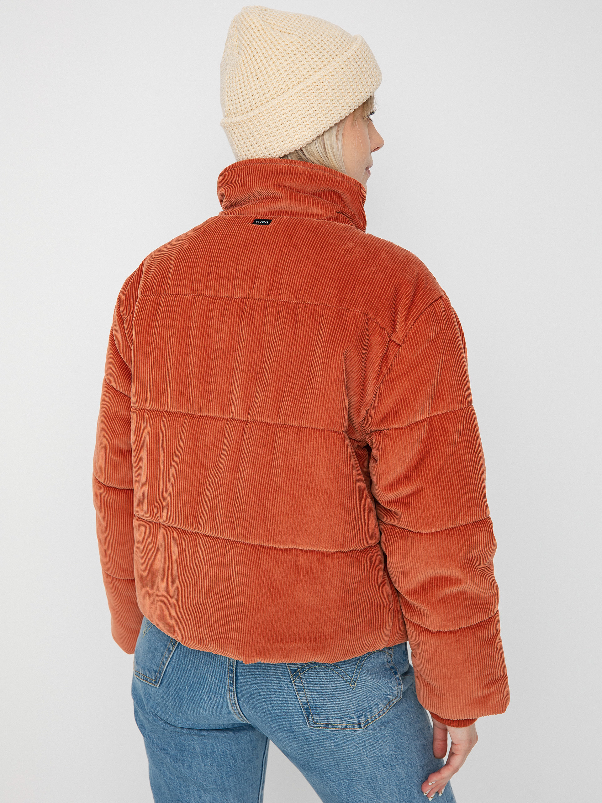 Kurtka RVCA Eezeh Puffer Wmn (cinnamon)