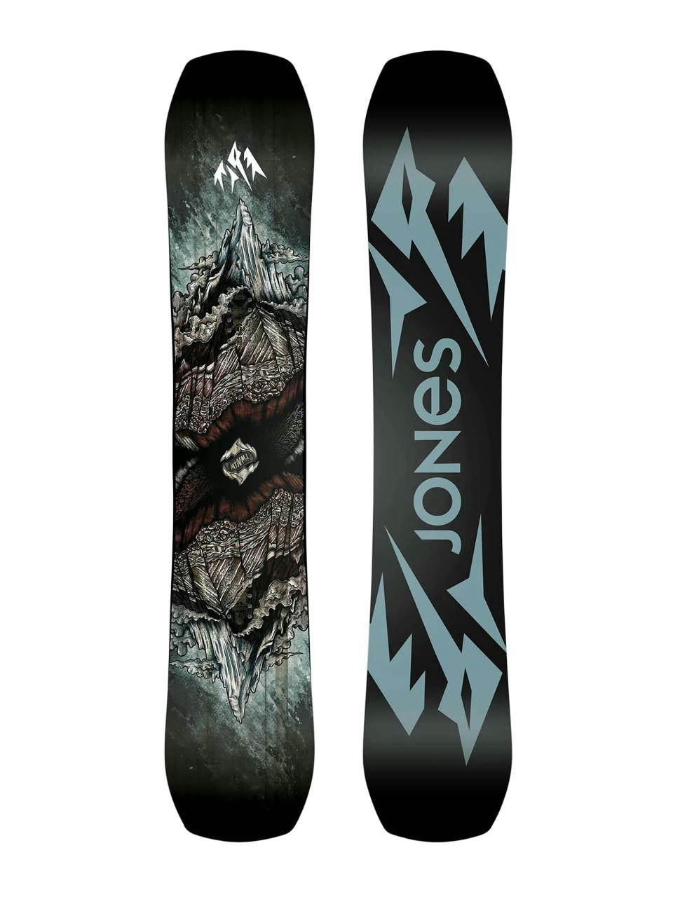 Męska Deska snowboardowa Jones Snowboards Mountain Twin (black/blue)