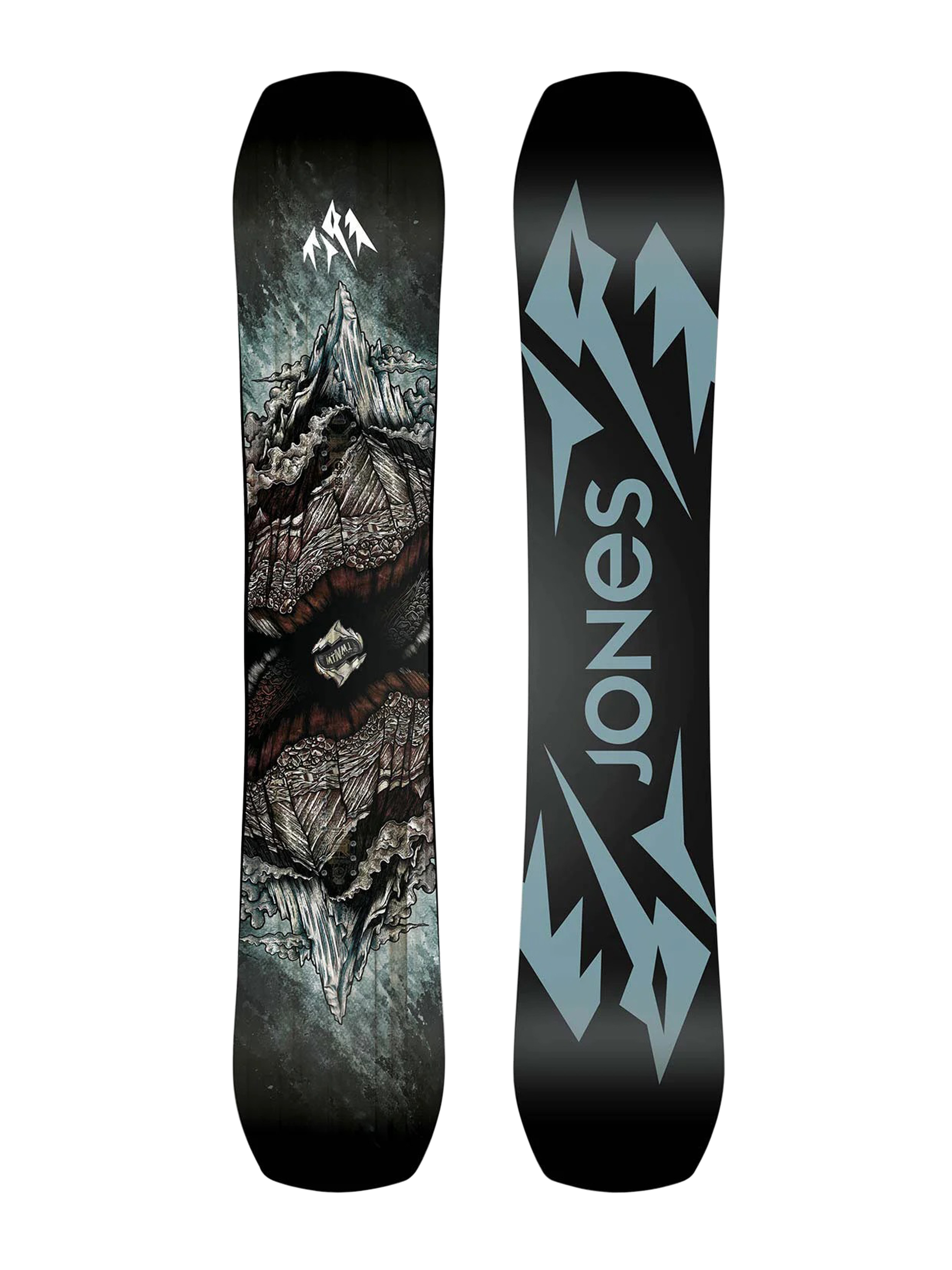 Męska Deska snowboardowa Jones Snowboards Mountain Twin (black/blue)