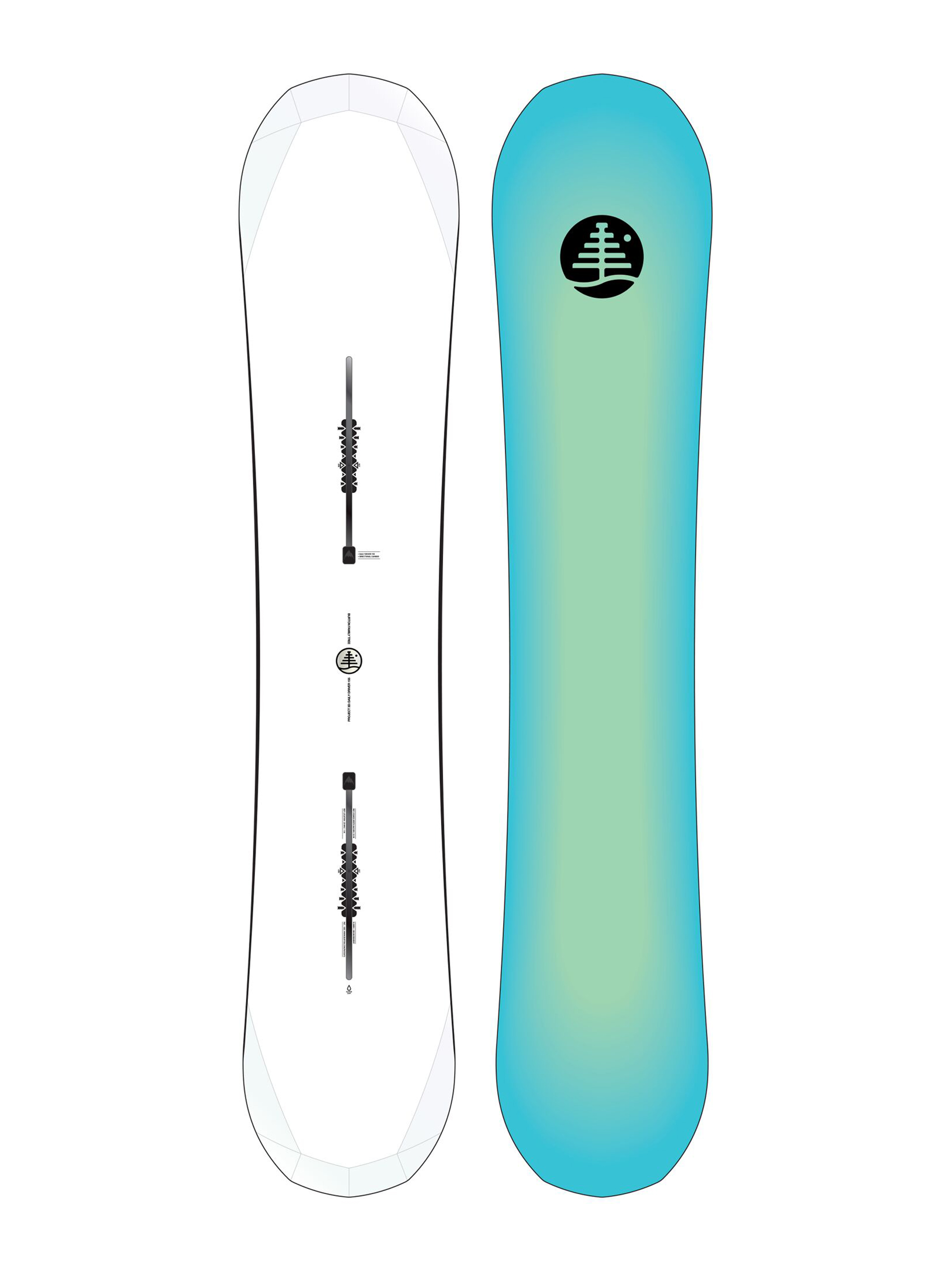 Deska snowboardowa Burton Family Tree 3D Daily Driver - wielobarwny