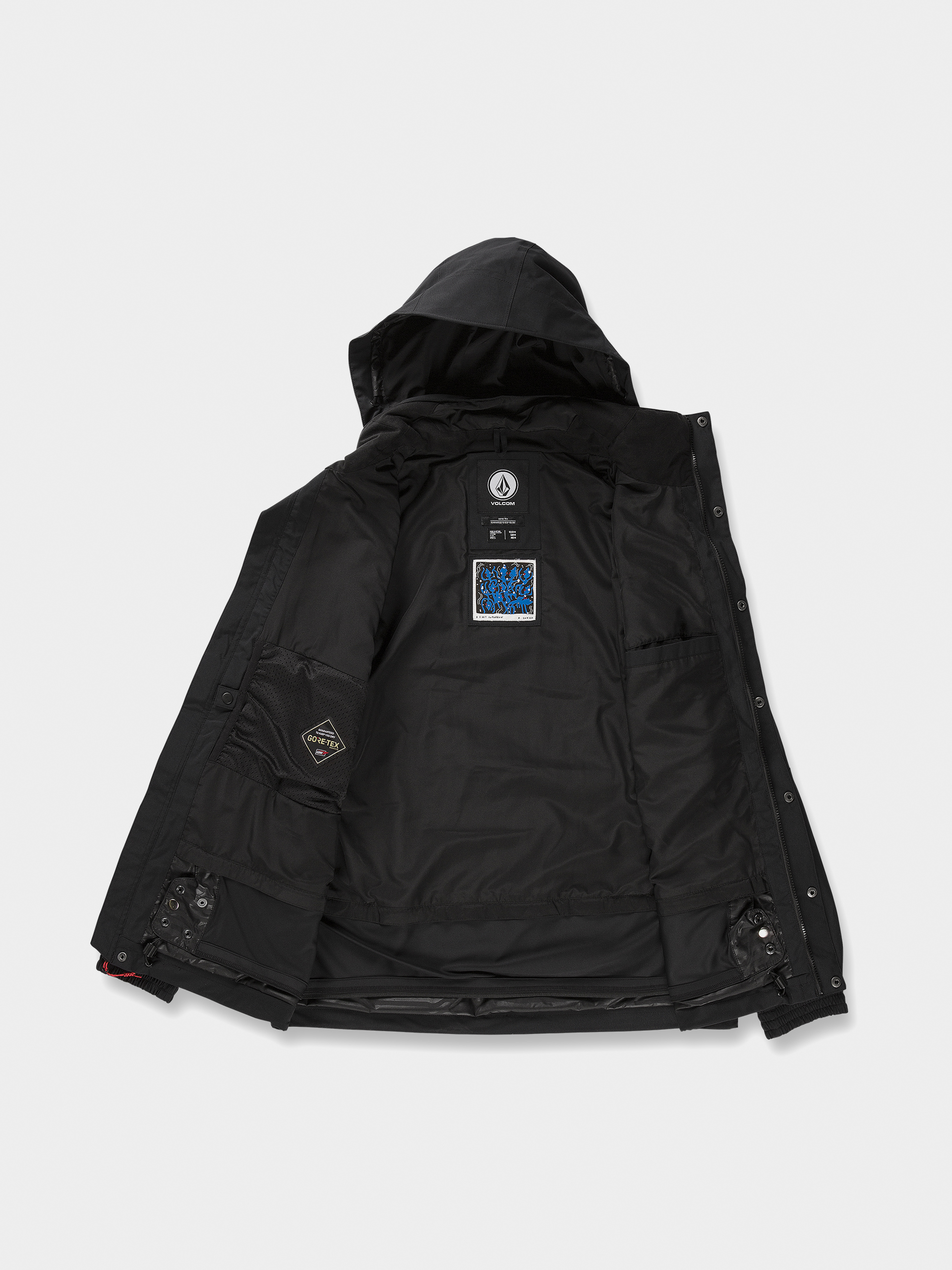 Męska Kurtka snowboardowa Volcom Longo Gore Tex (black)