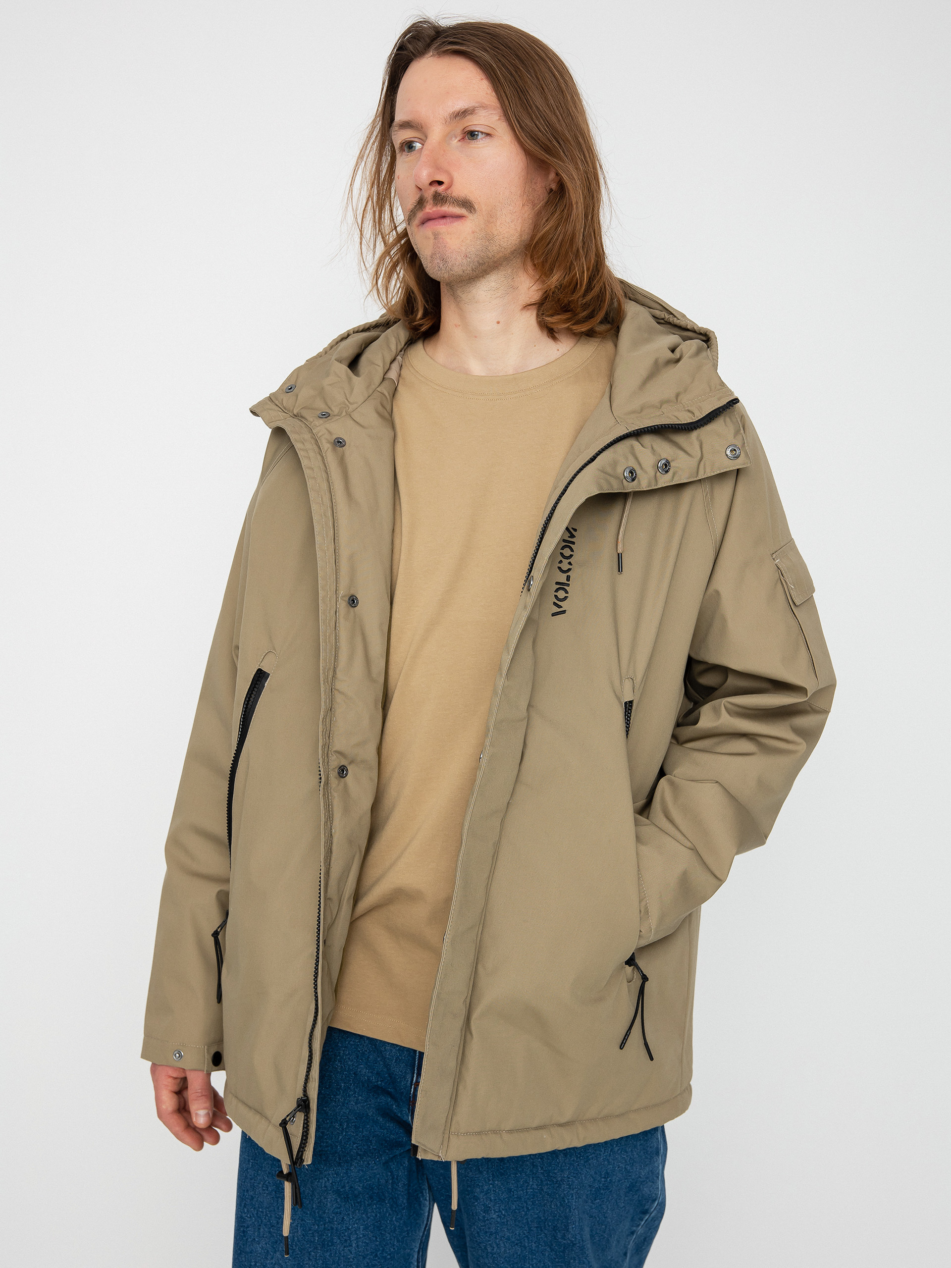 Kurtka Volcom Stoke Stone (khaki)