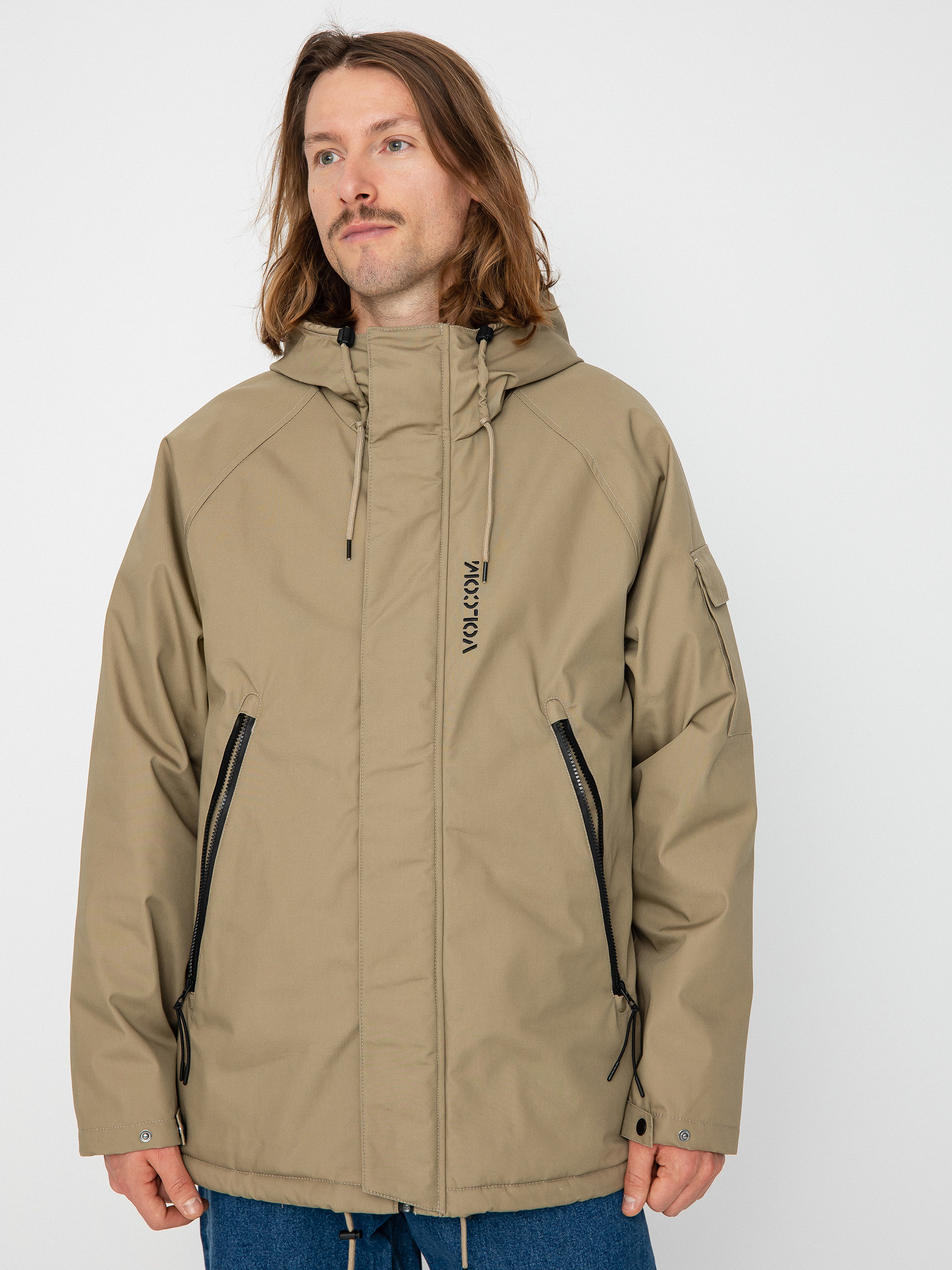 Kurtka Volcom Stoke Stone (khaki)
