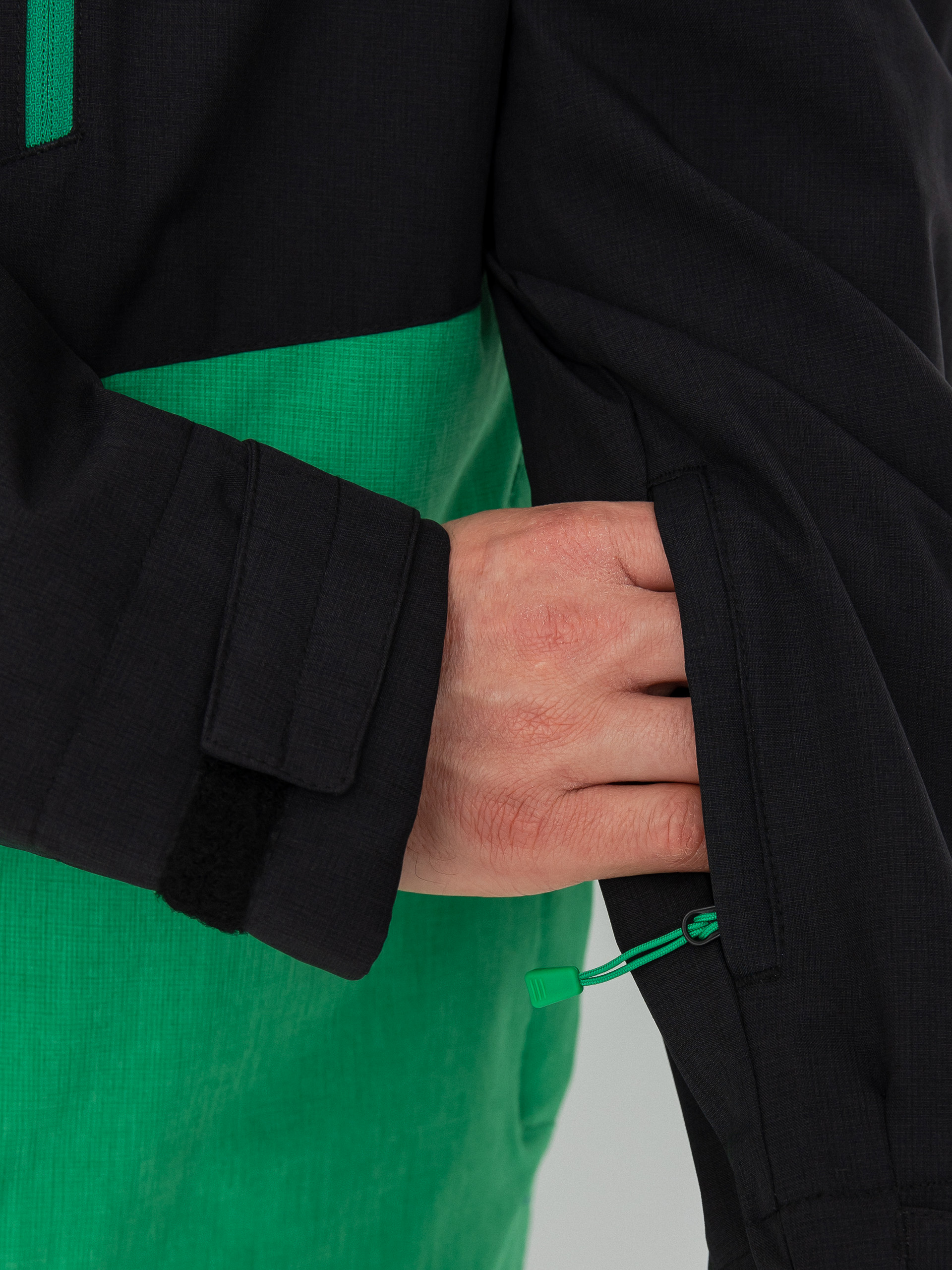Męska Kurtka snowboardowa Burton Lodgepole (true black/clover green)