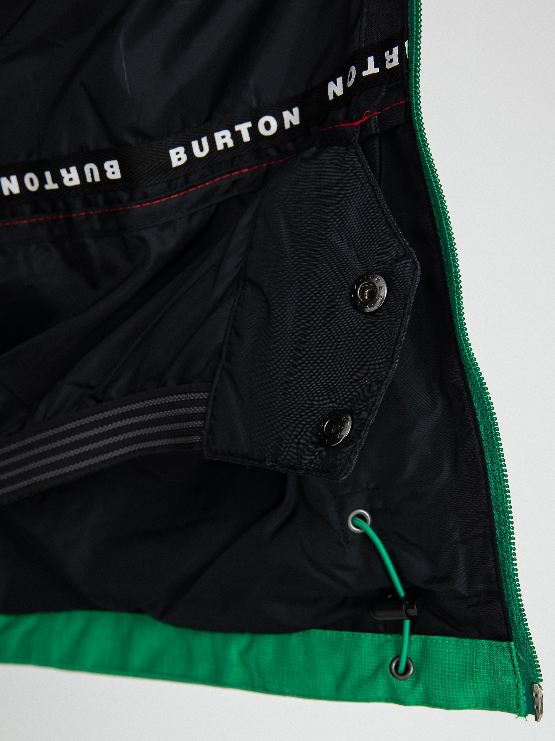 Męska Kurtka snowboardowa Burton Lodgepole (true black/clover green)