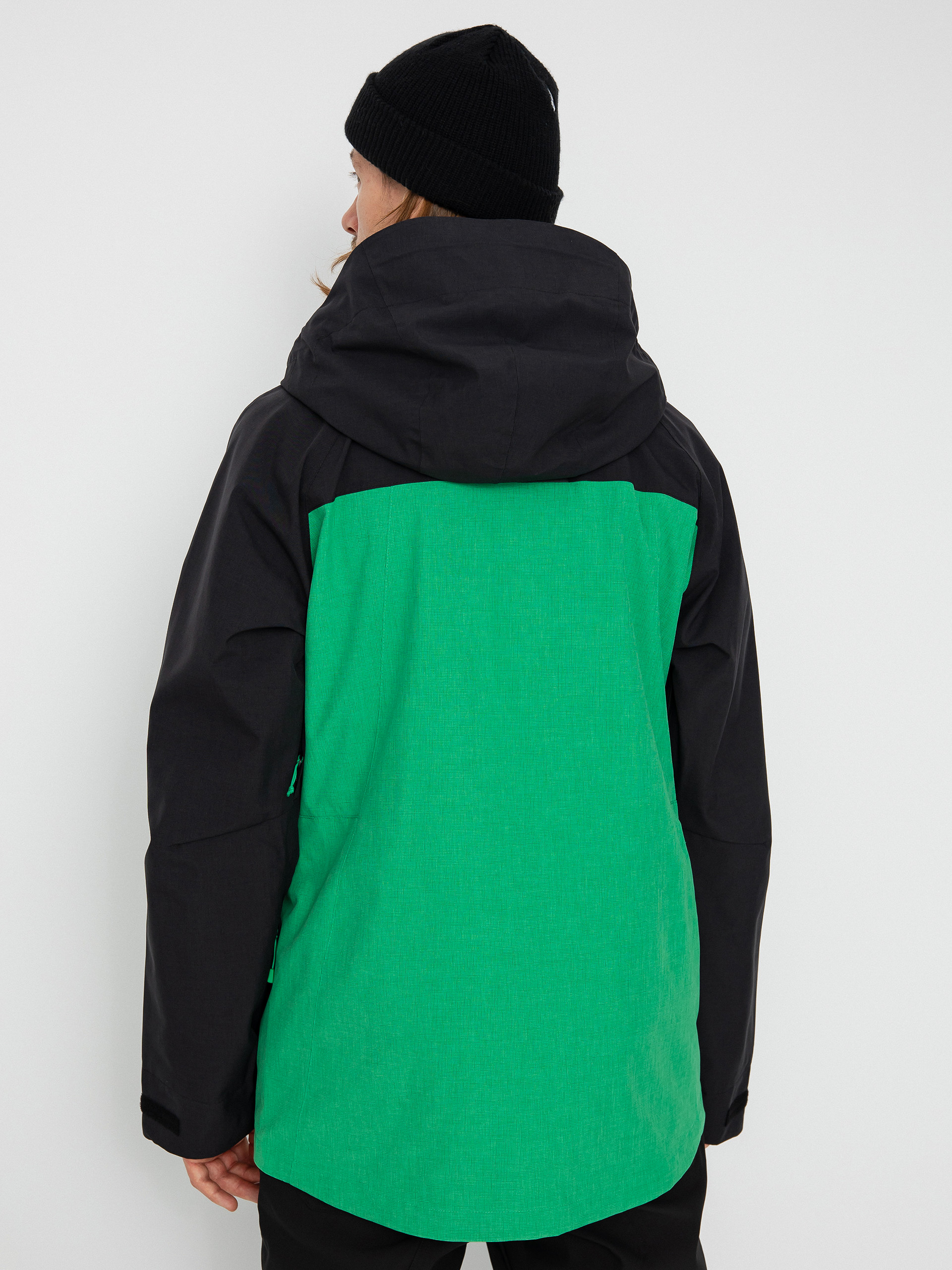 Męska Kurtka snowboardowa Burton Lodgepole (true black/clover green)