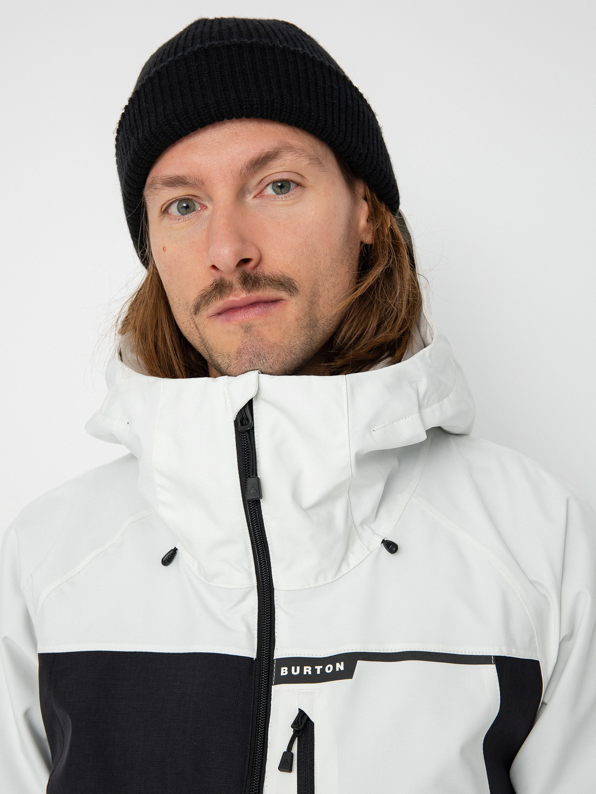 Męska Kurtka snowboardowa Burton Lodgepole (stout white/true black)
