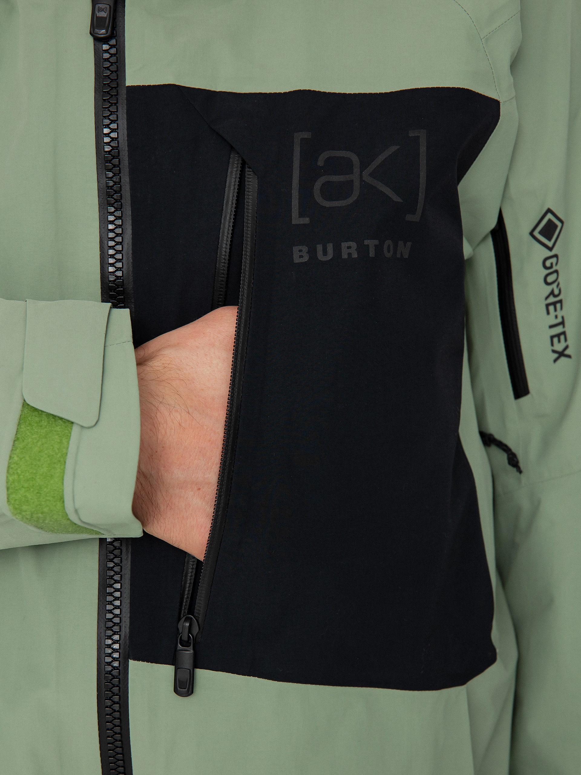 Męska Kurtka snowboardowa Burton Ak Cyclic Gore Tex 2L (hedge green/true black)