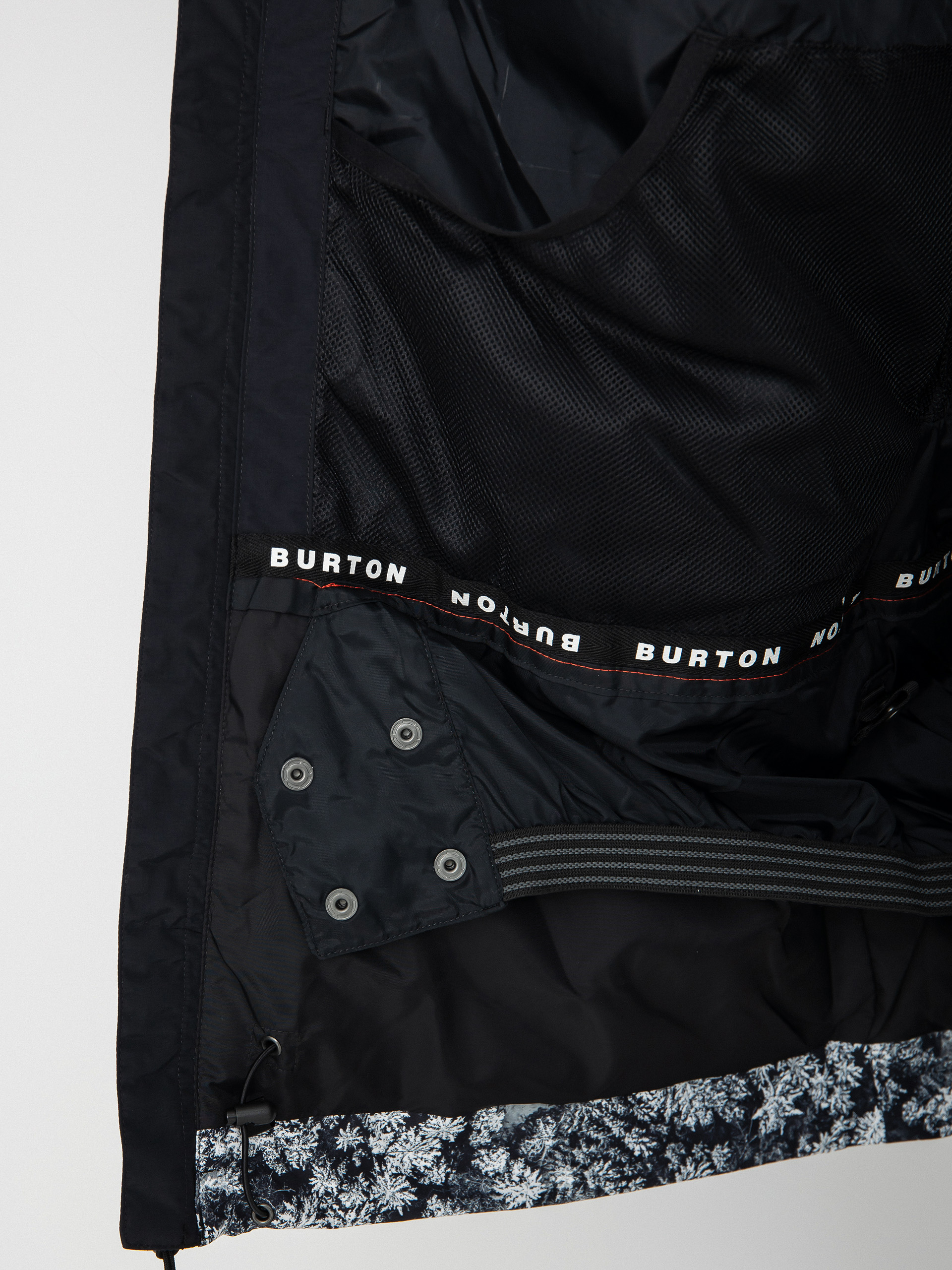 Męska Kurtka snowboardowa Burton Peasy (true black/aerial pines)