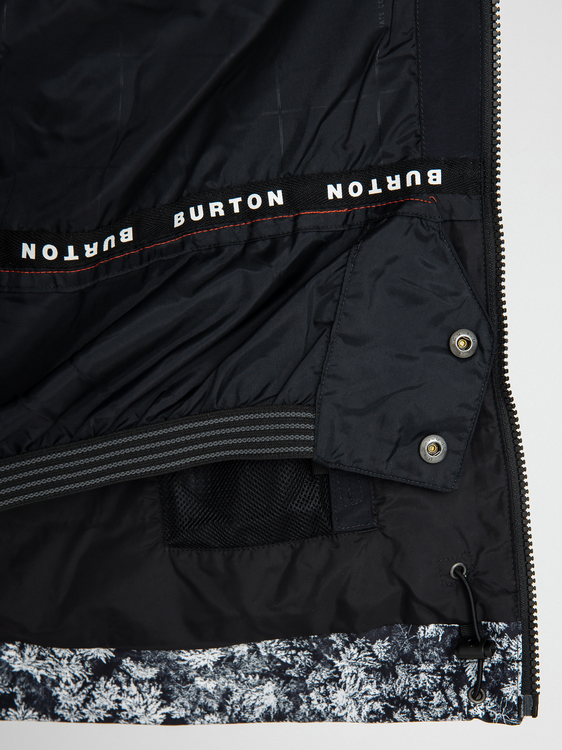 Męska Kurtka snowboardowa Burton Peasy (true black/aerial pines)