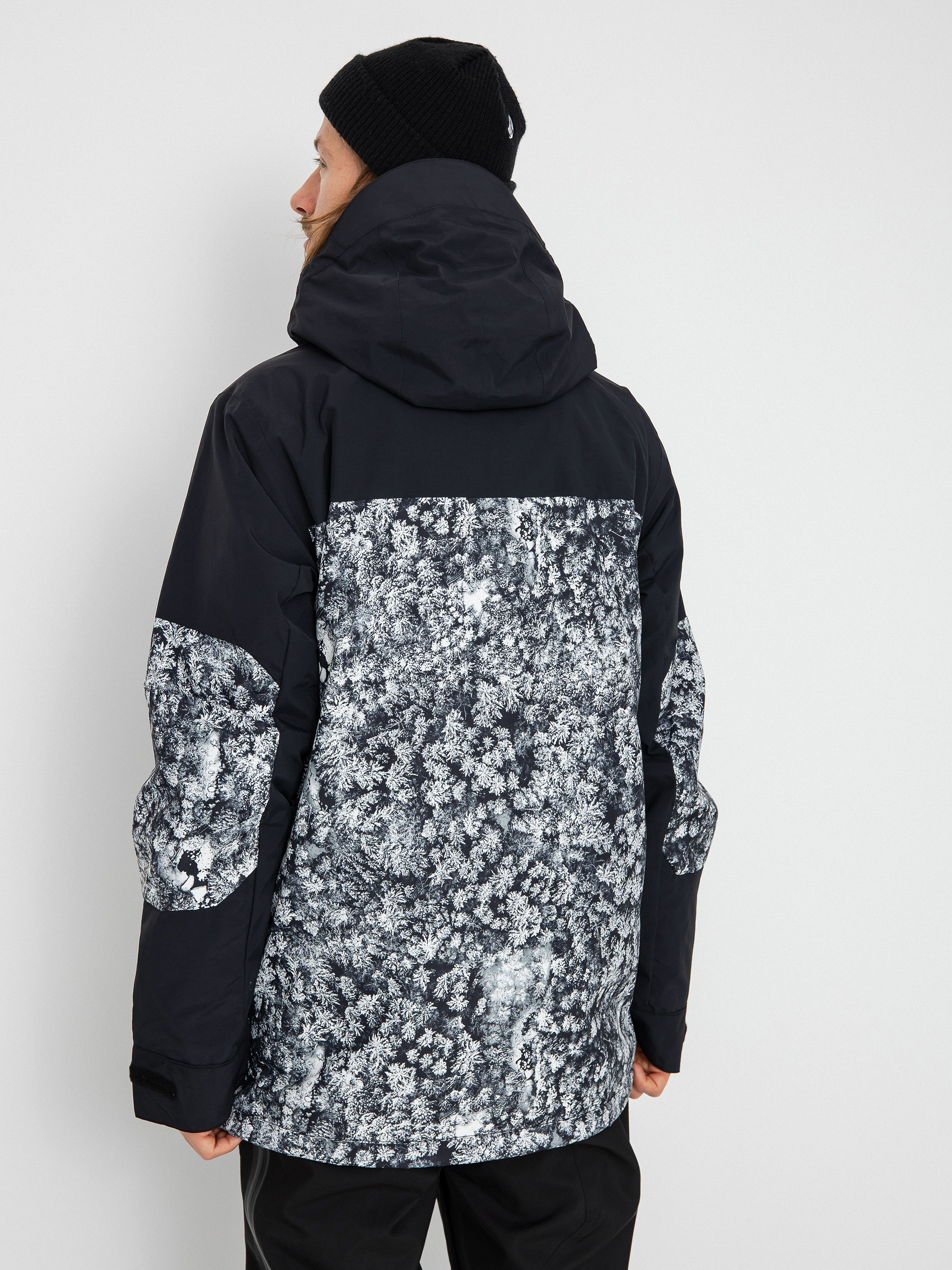 Męska Kurtka snowboardowa Burton Peasy (true black/aerial pines)