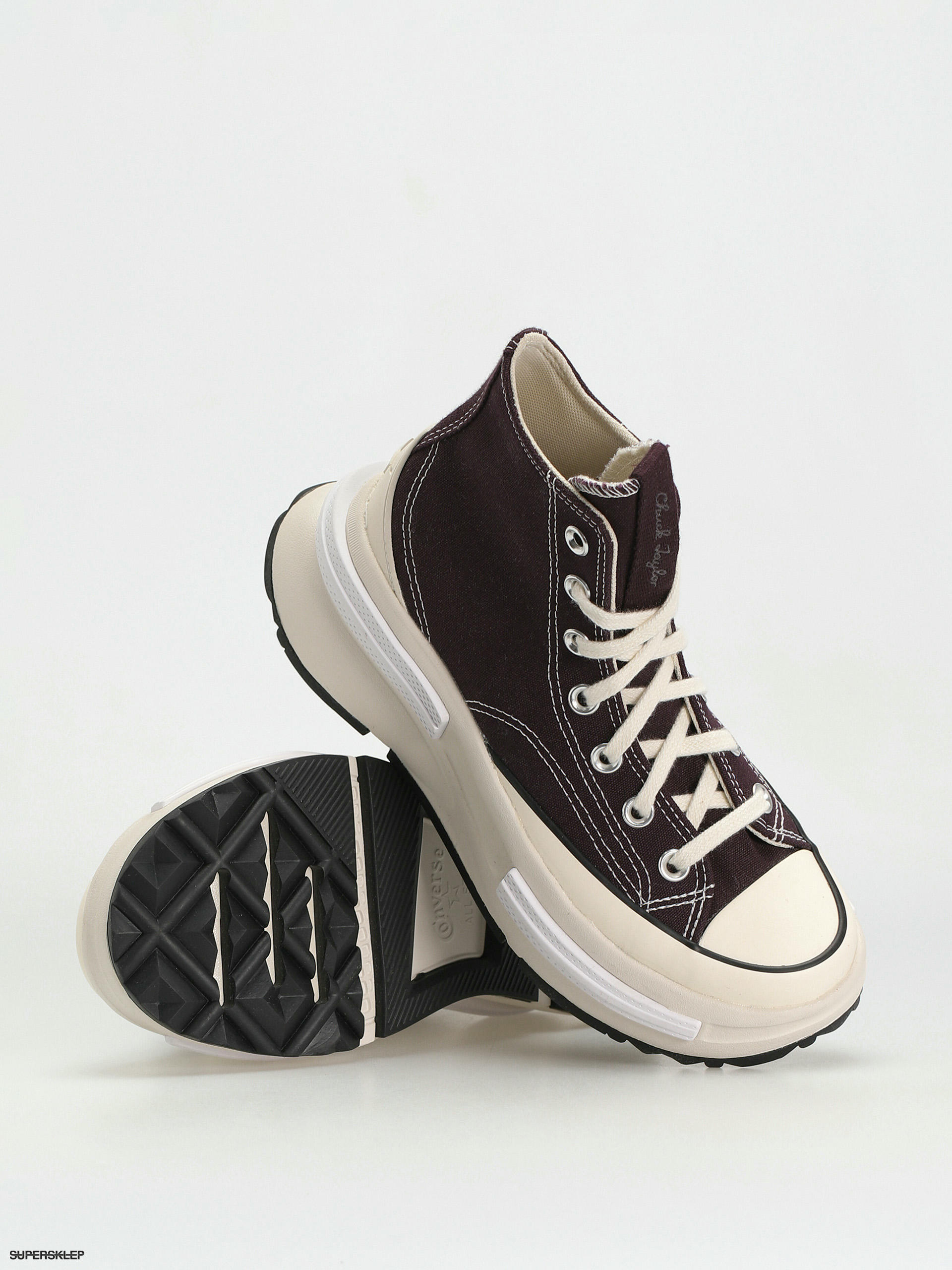 Buty Converse Run Star Legacy CX Hi (black cherry/white)