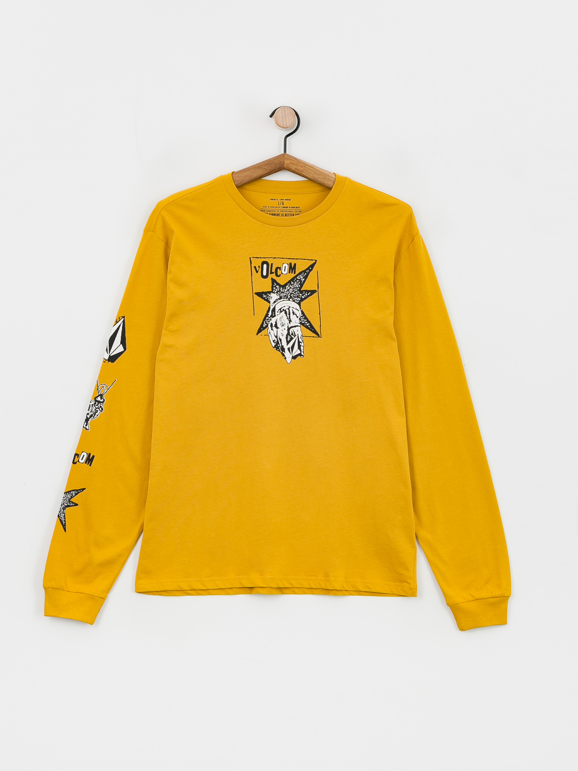 Longsleeve Volcom Heritage Lst (honey gold)