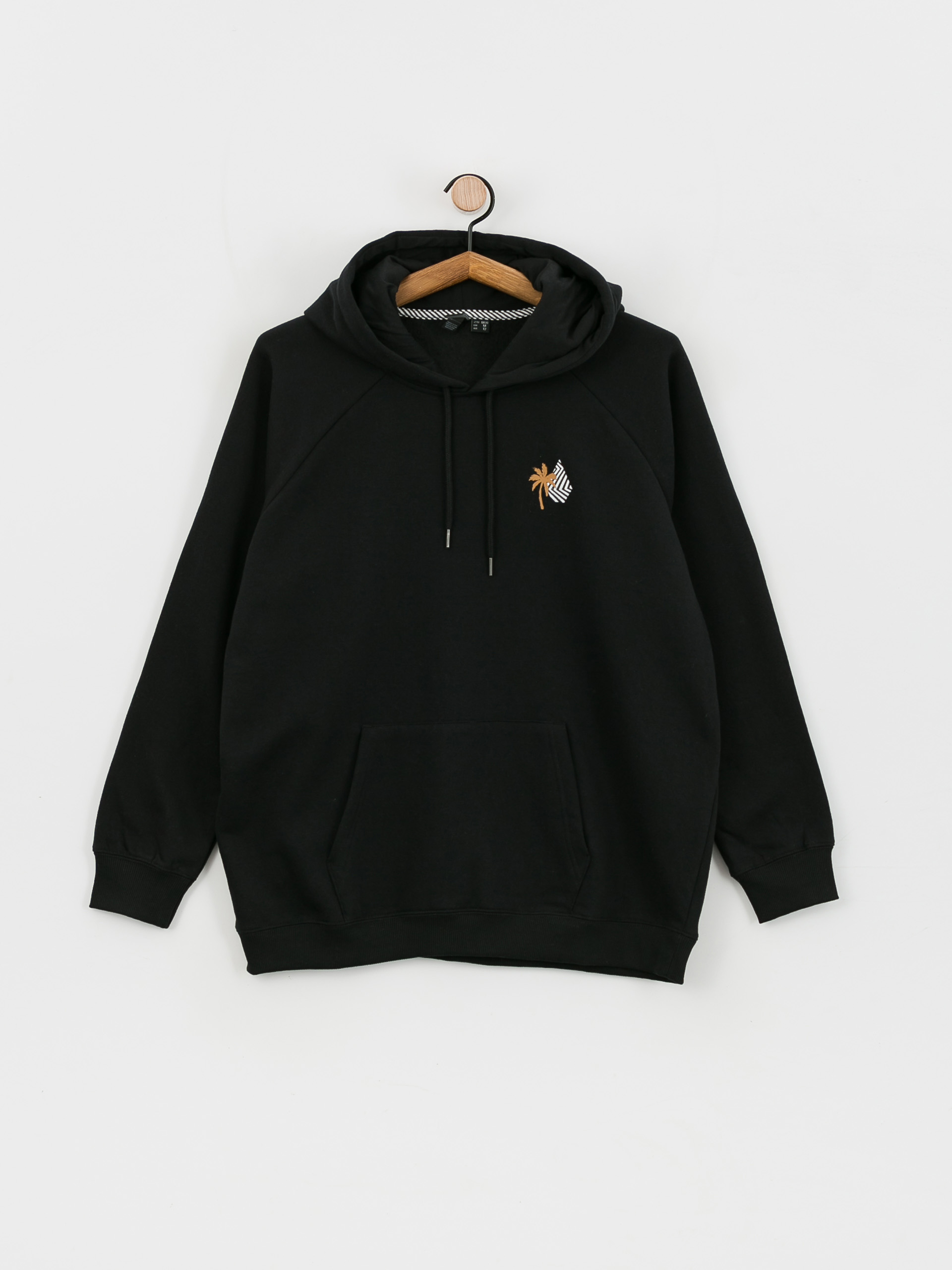 Bluza z kapturem Volcom Truly Stoked Bf HD (black)