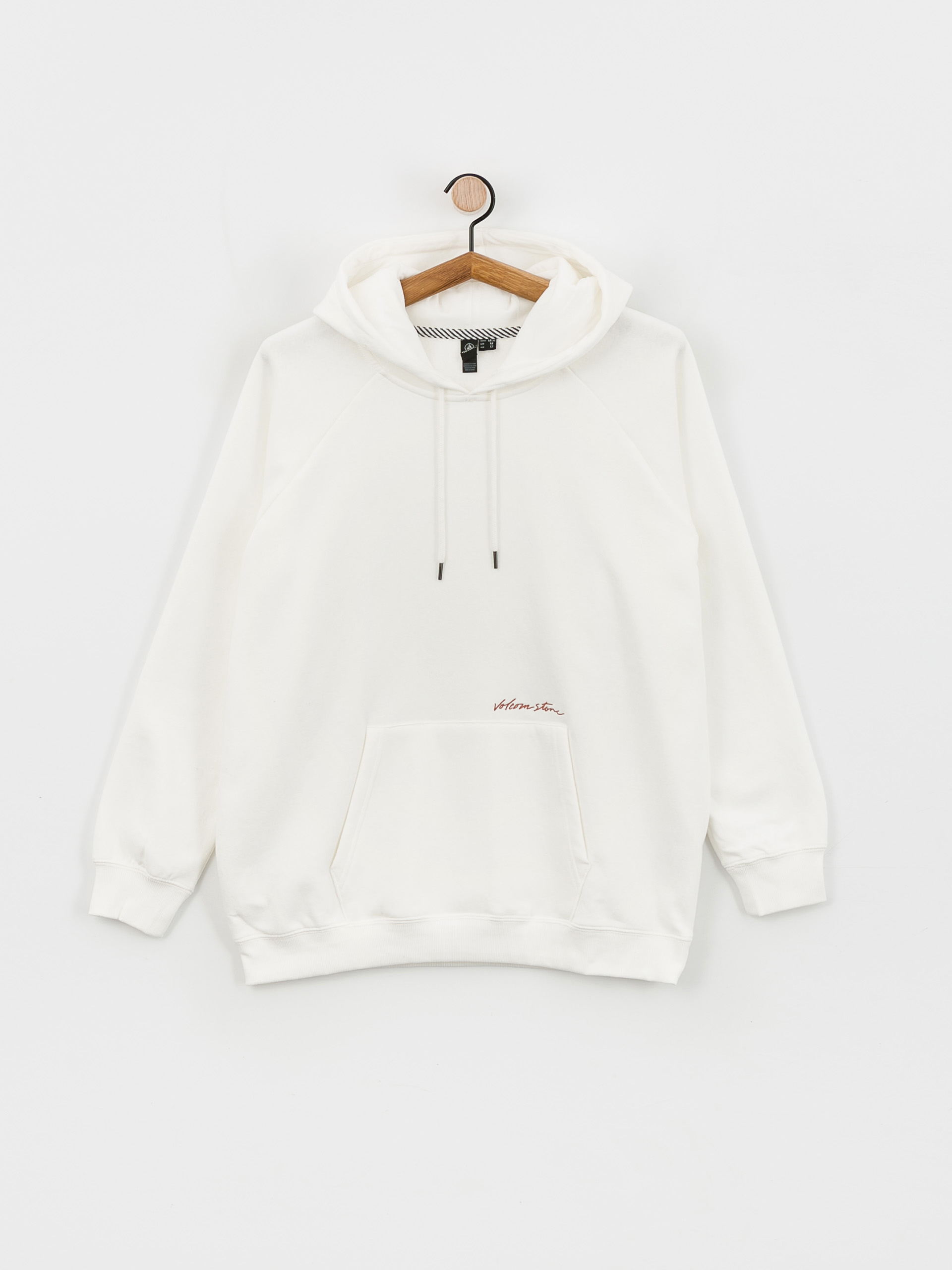 Bluza z kapturem Volcom Truly Stoked Bf HD (star white)