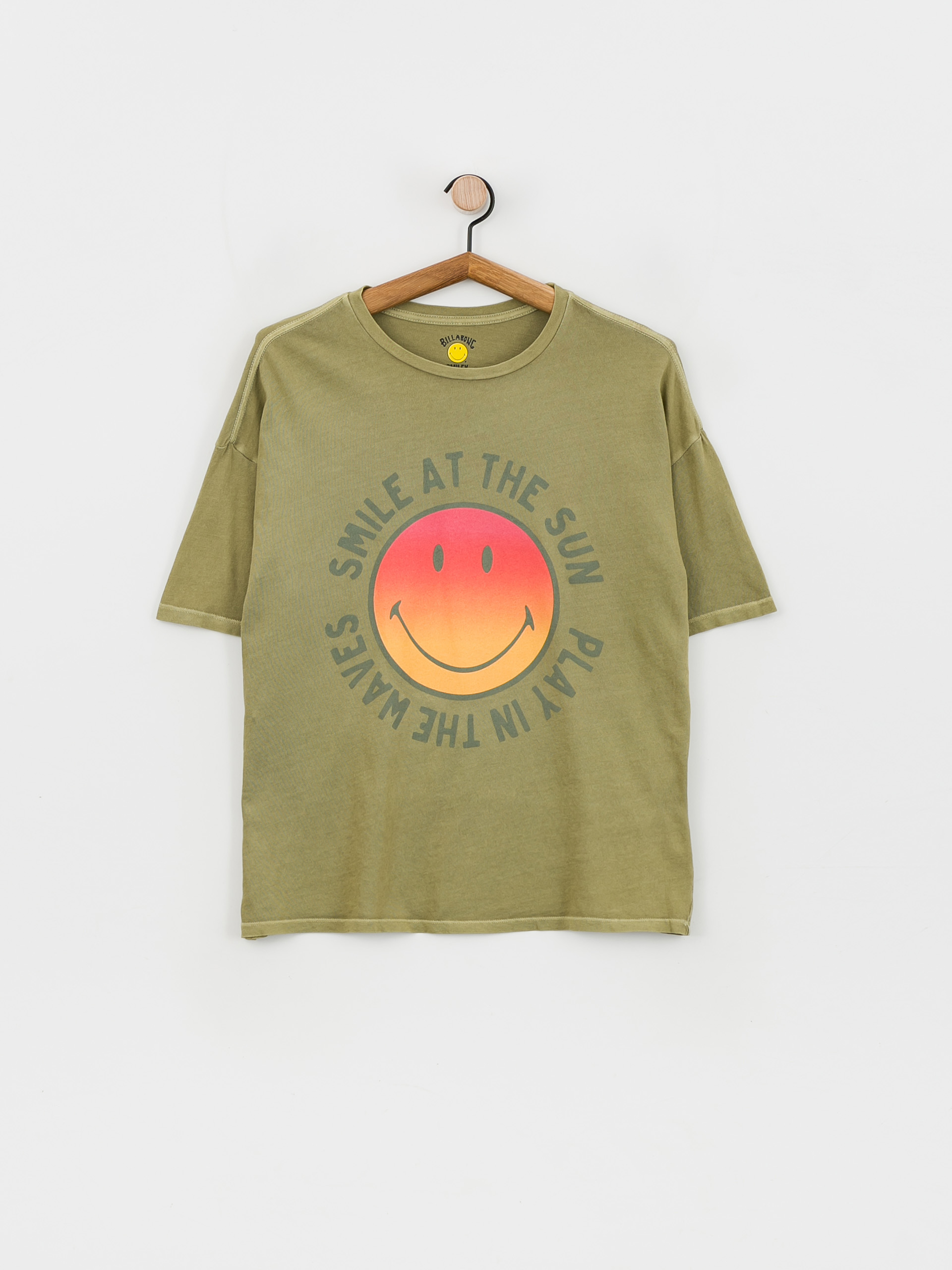 T-shirt Billabong X Smiley True Boy Wmn (split pea)