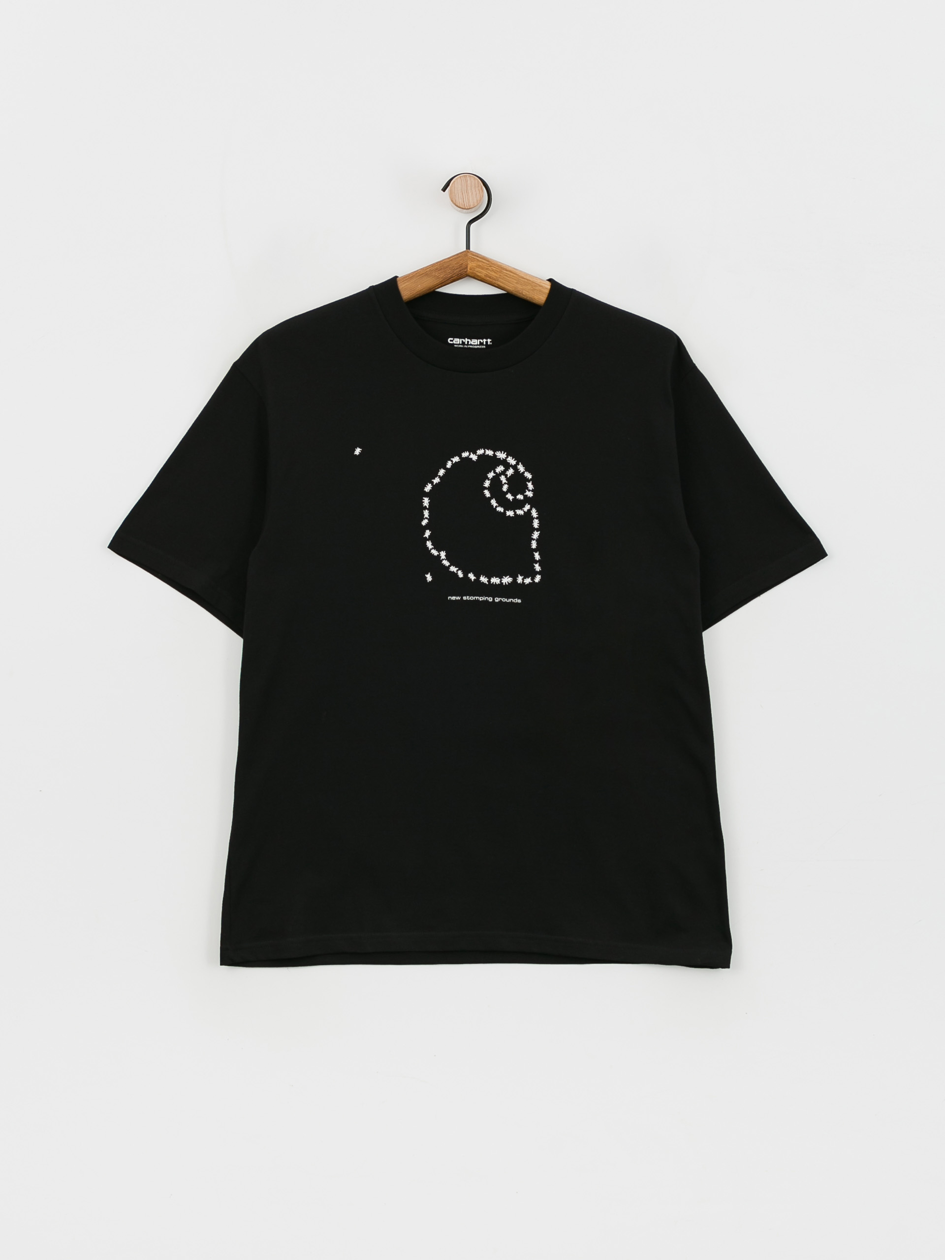 T-shirt Carhartt WIP Stomping Grounds (black/white)