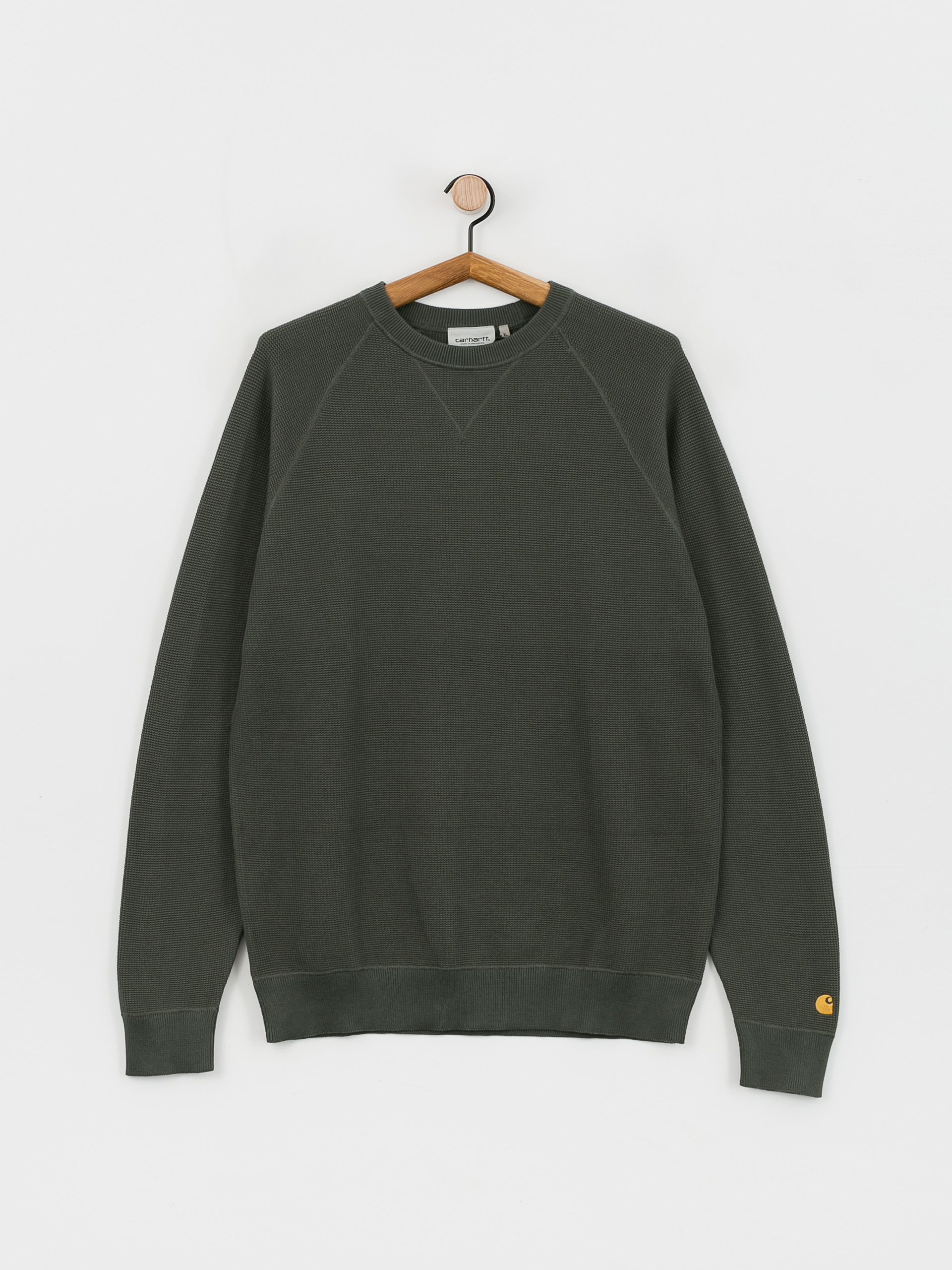Sweter Carhartt WIP Chase (jura/gold)