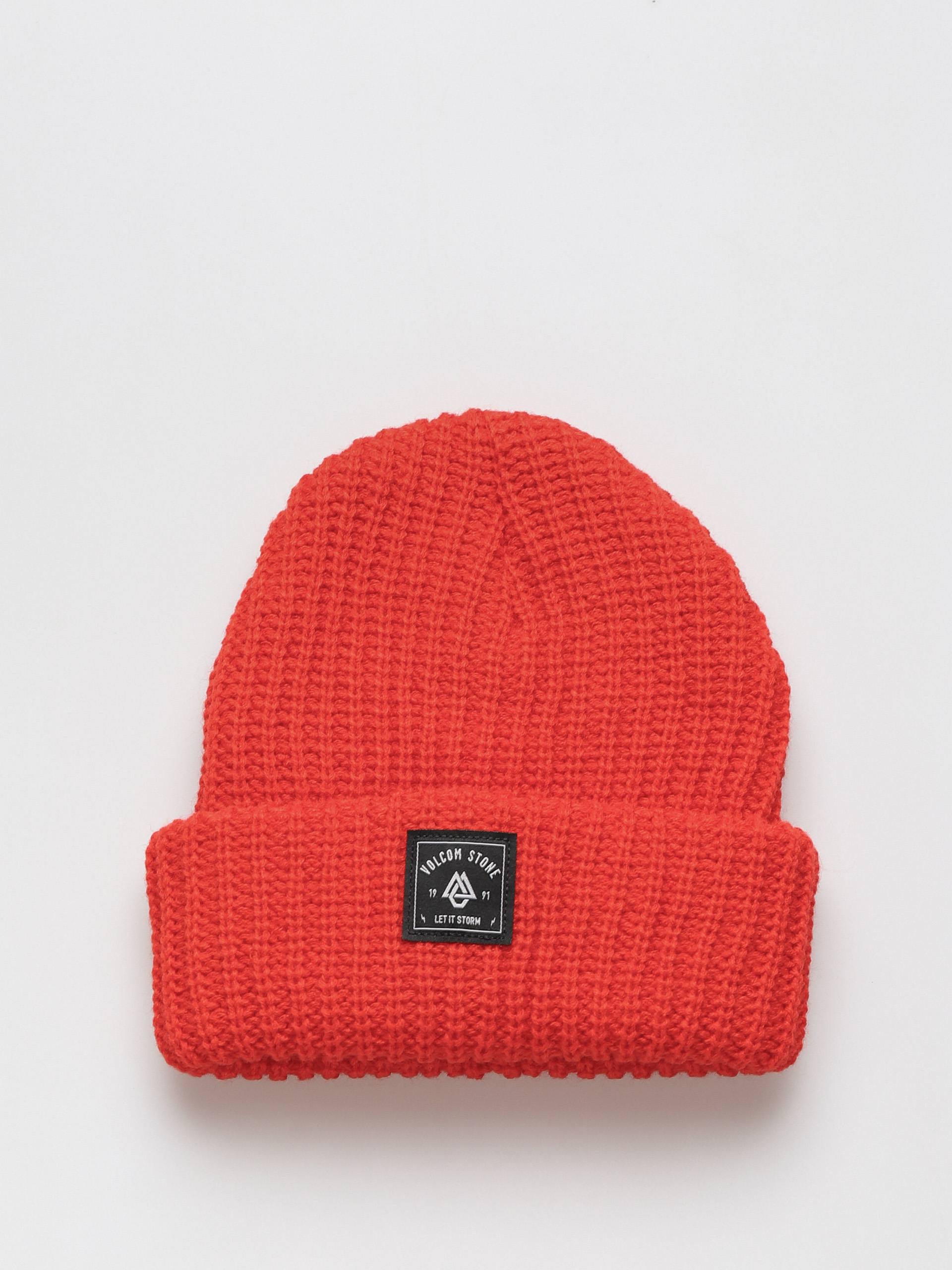 Czapka zimowa Volcom Thick Knit Wmn (orange shock)