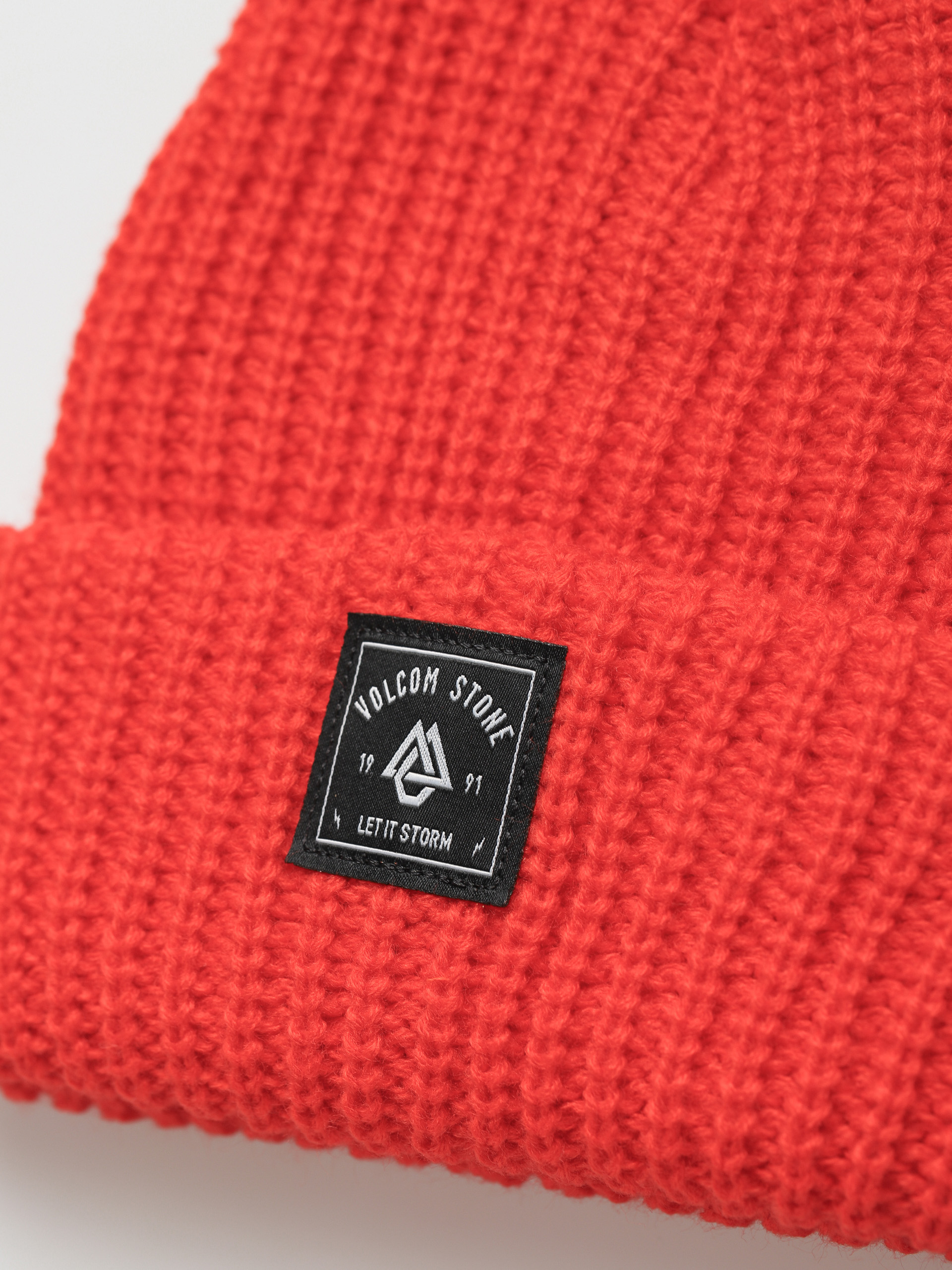Czapka zimowa Volcom Thick Knit Wmn (orange shock)