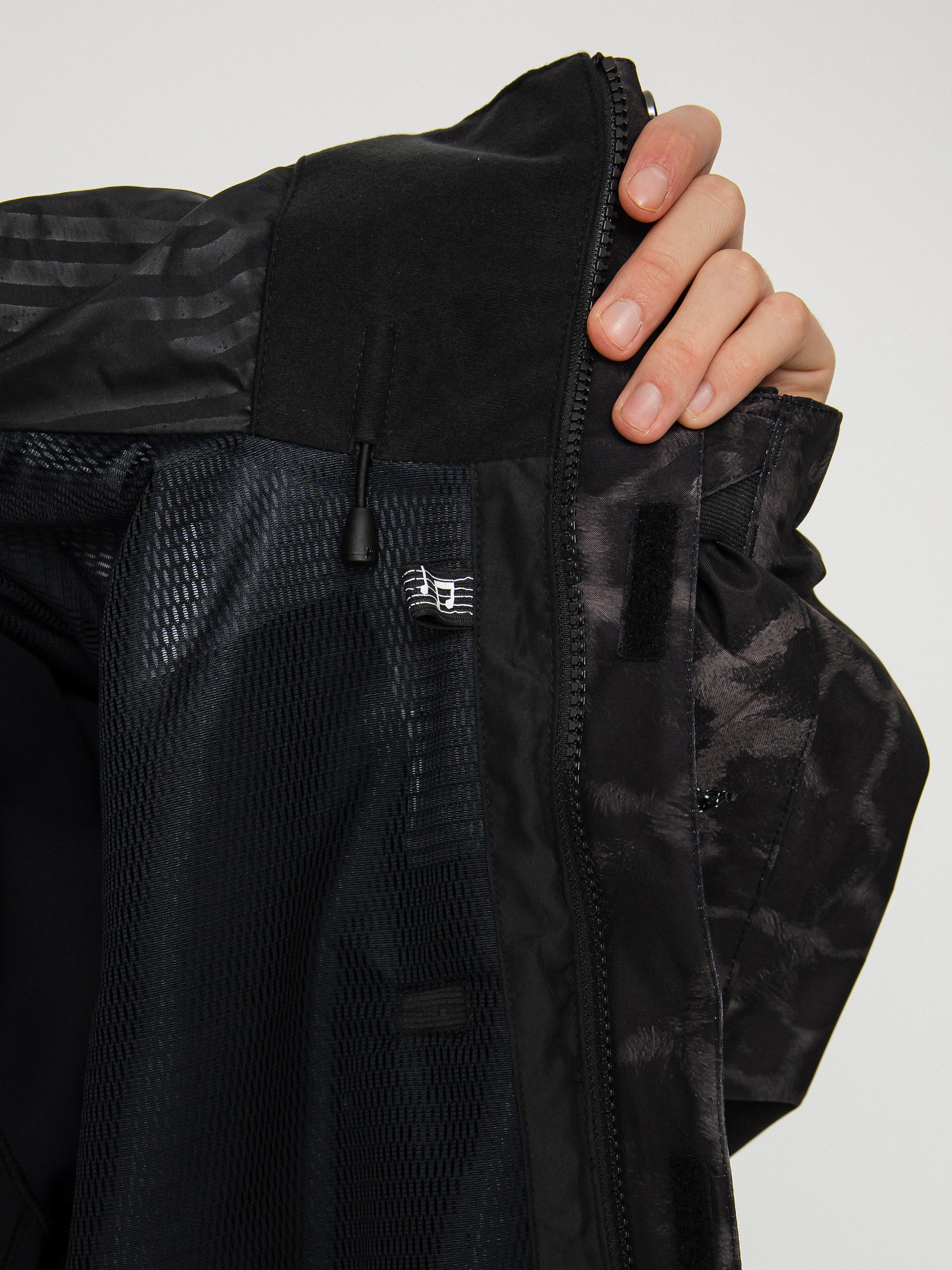 Męska Kurtka snowboardowa Volcom L Gore Tex (black giraffe)