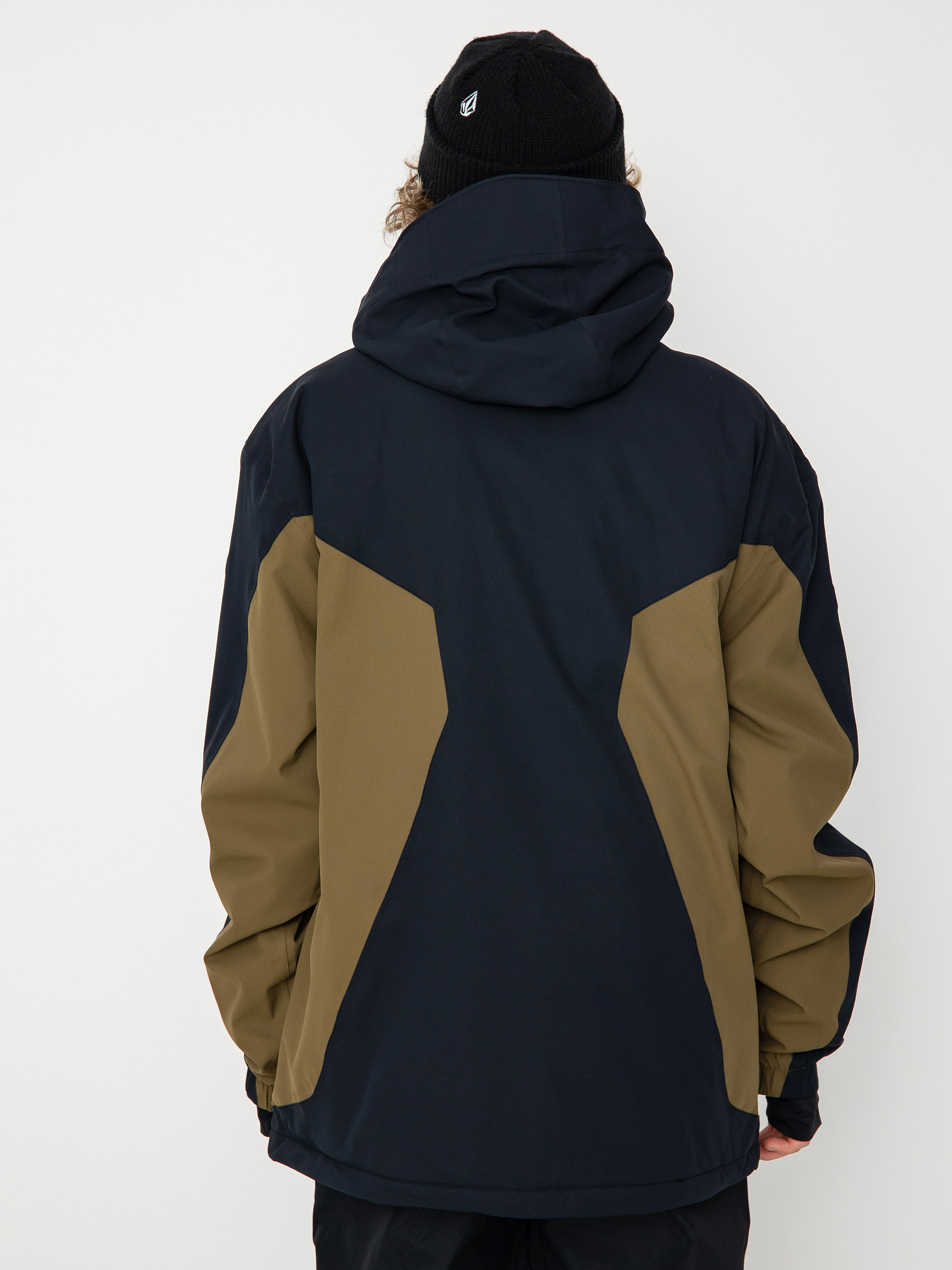 Męska Kurtka snowboardowa Volcom Quad Angle 2L Tds (dark teak)