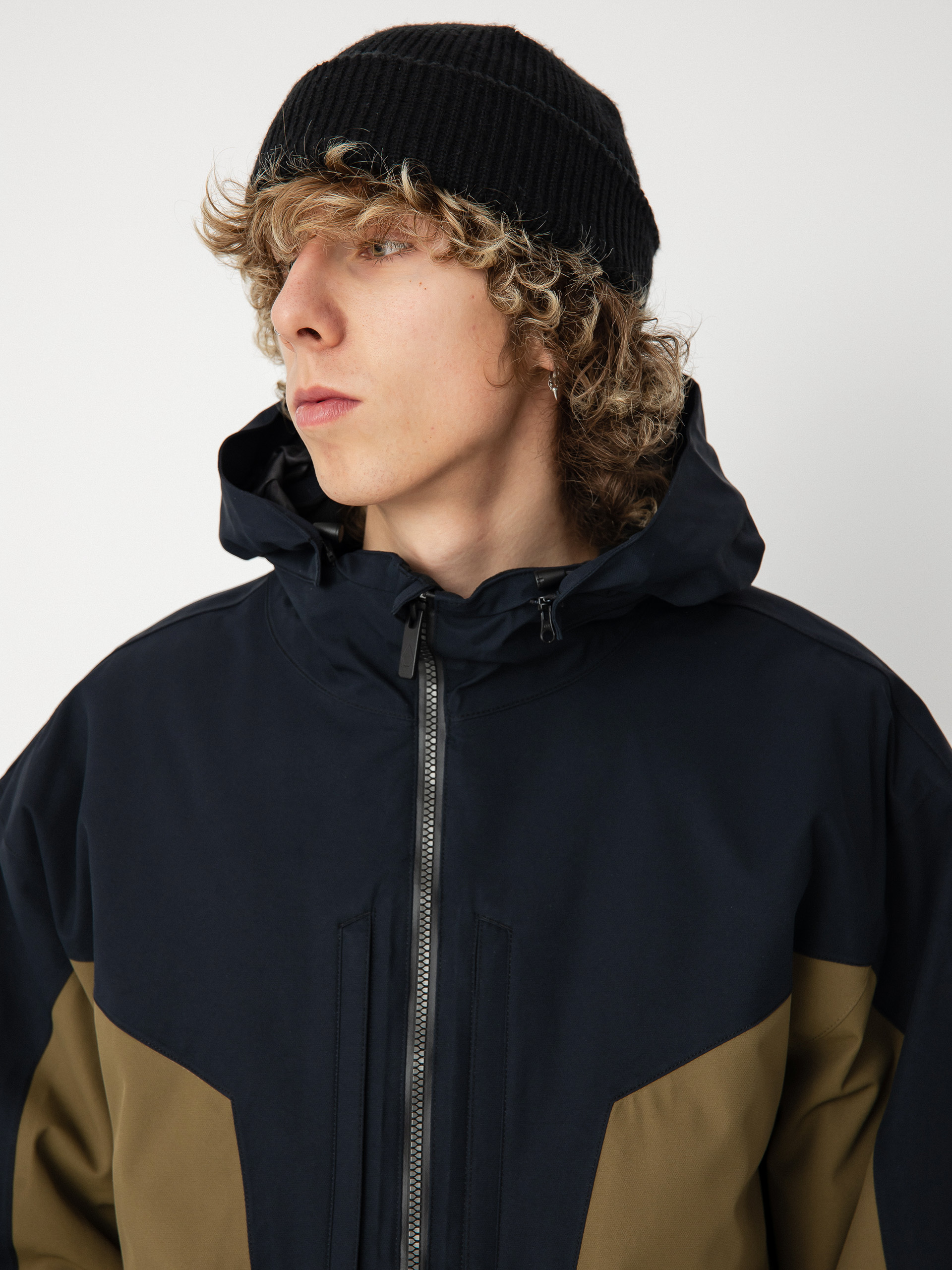 Męska Kurtka snowboardowa Volcom Quad Angle 2L Tds (dark teak)
