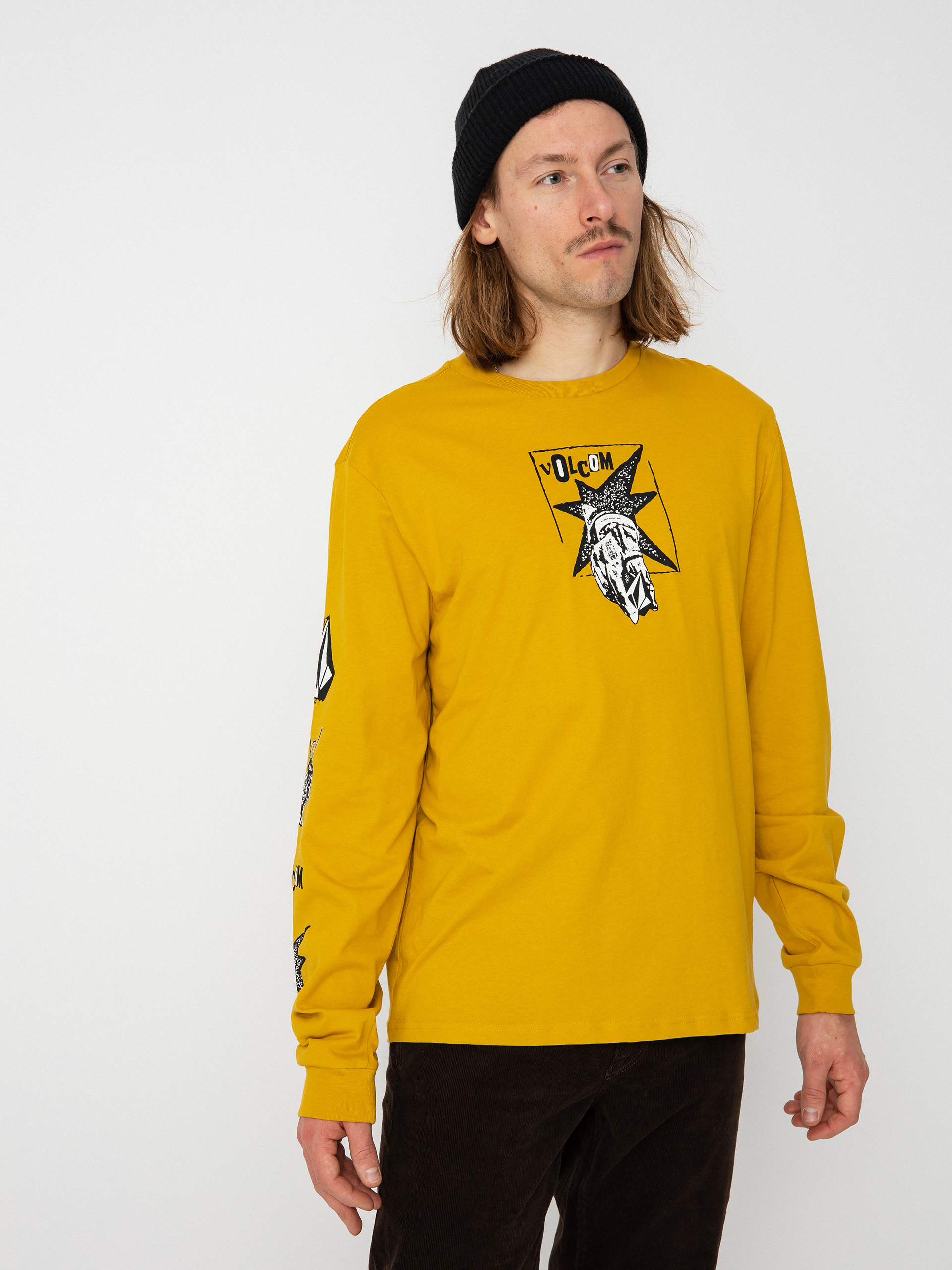 Longsleeve Volcom Heritage Lst (honey gold)