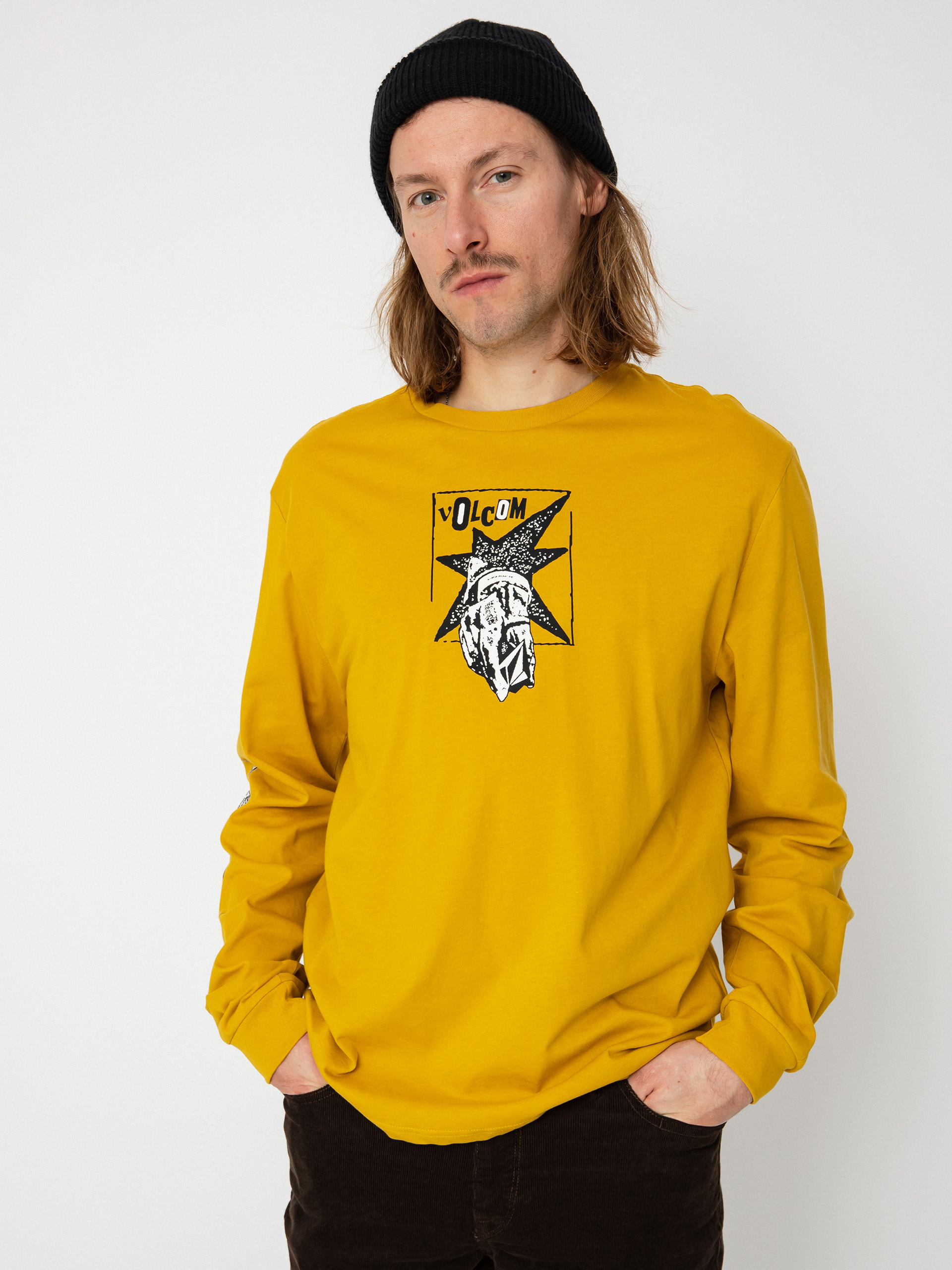 Longsleeve Volcom Heritage Lst (honey gold)