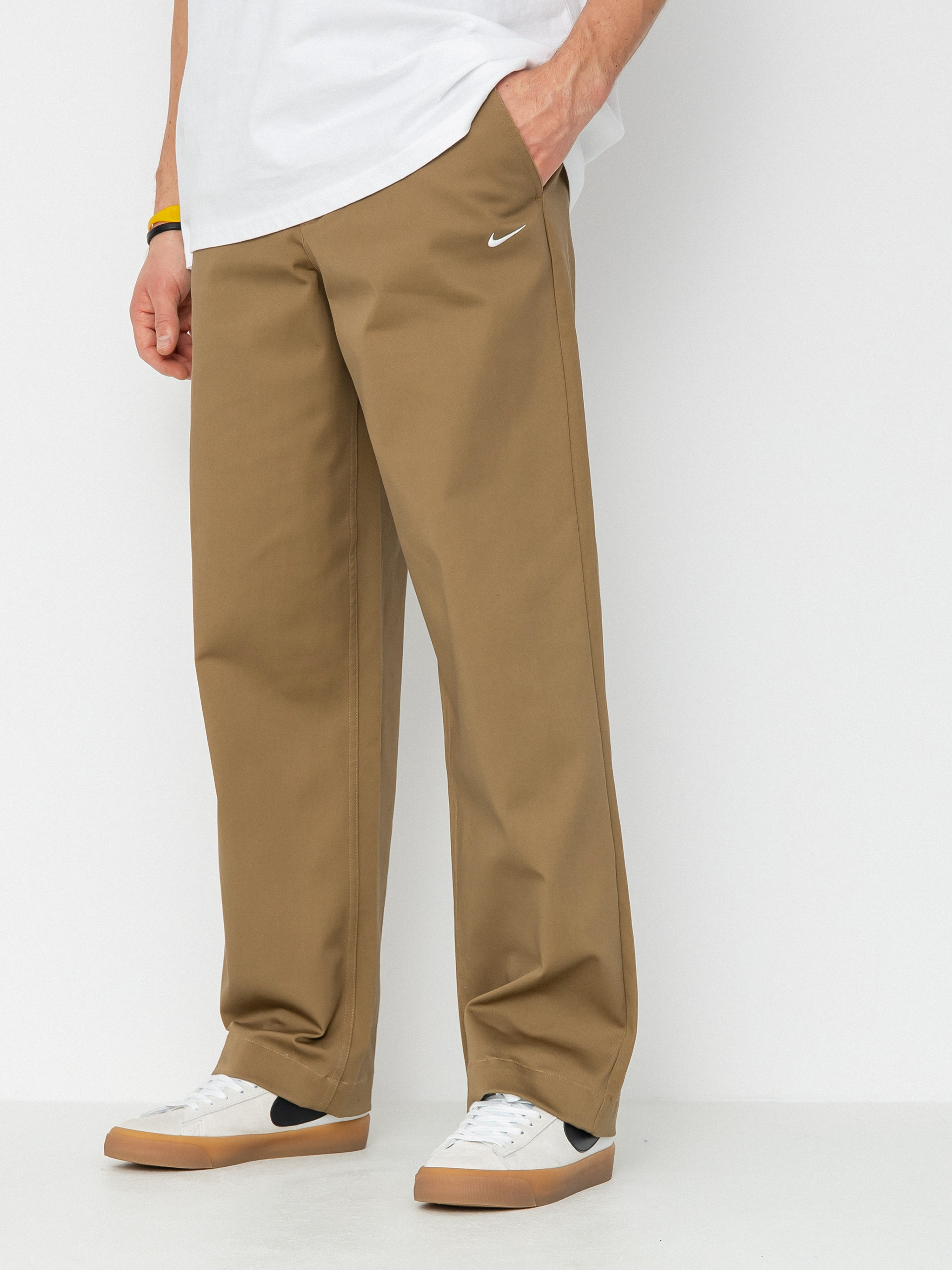 Spodnie Nike SB El Chino Ul Cotton (dk driftwood/white)