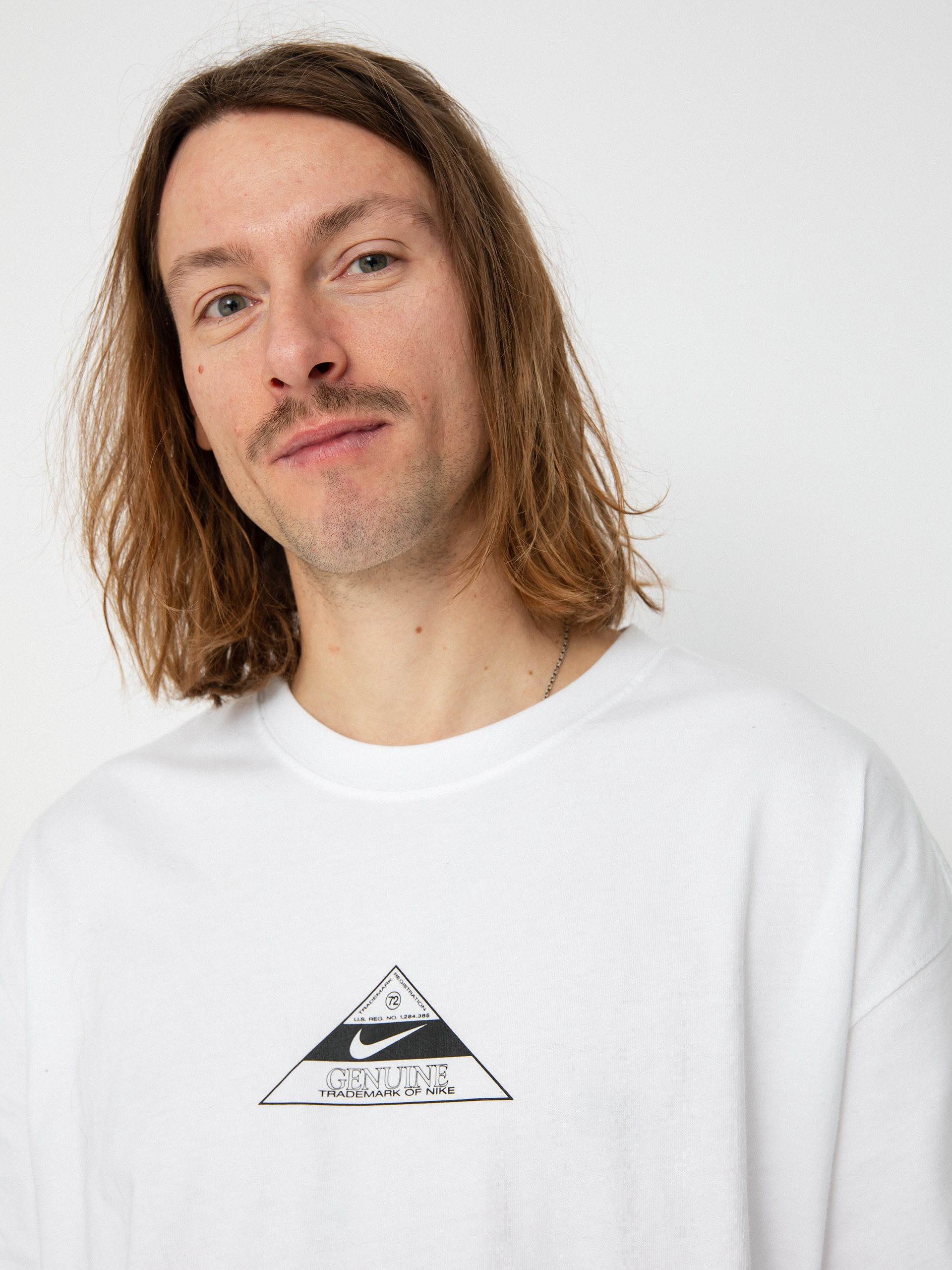 T-shirt Nike SB Trademark (white)