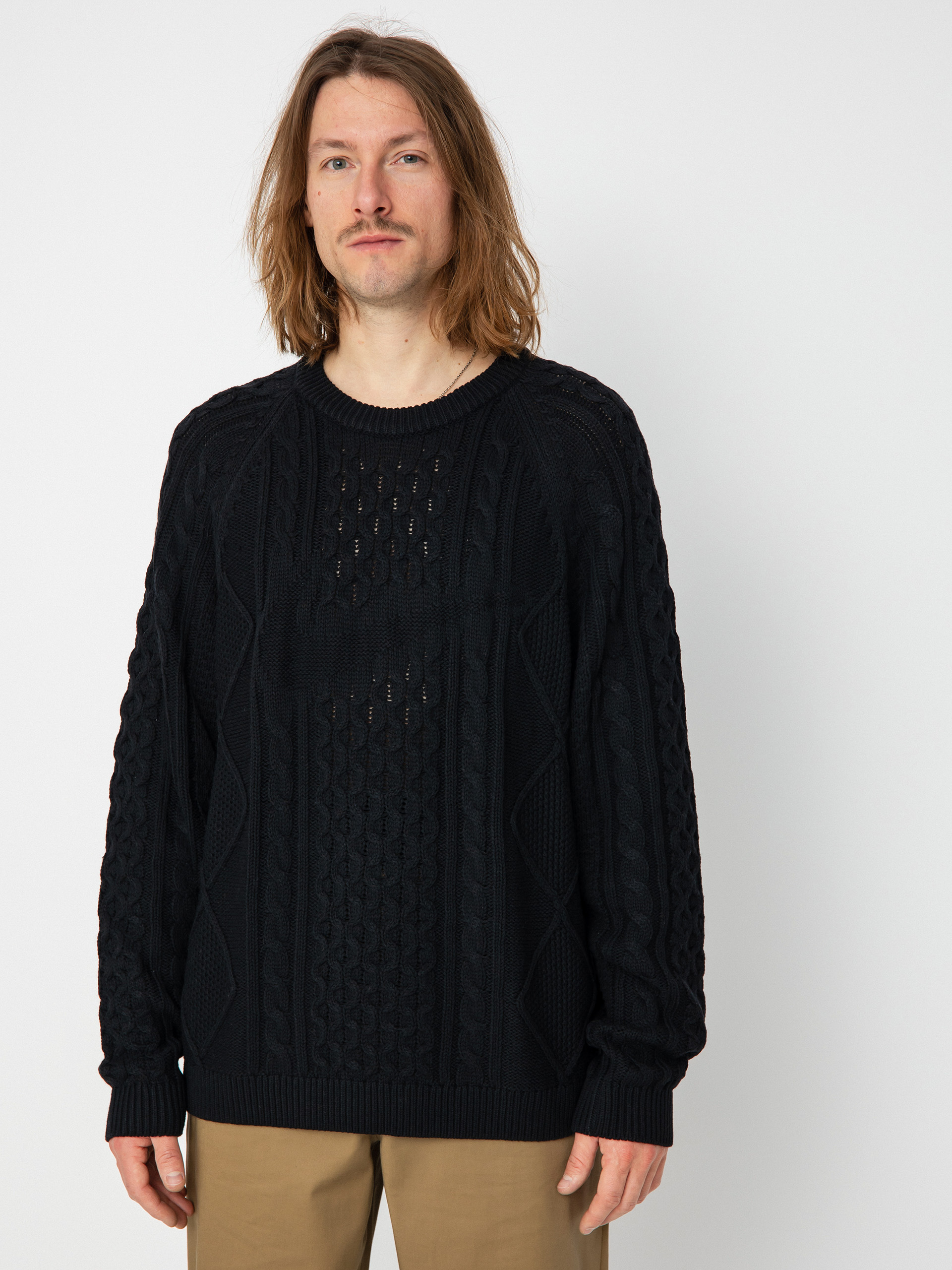 Sweter Nike SB Cable Knit (black)