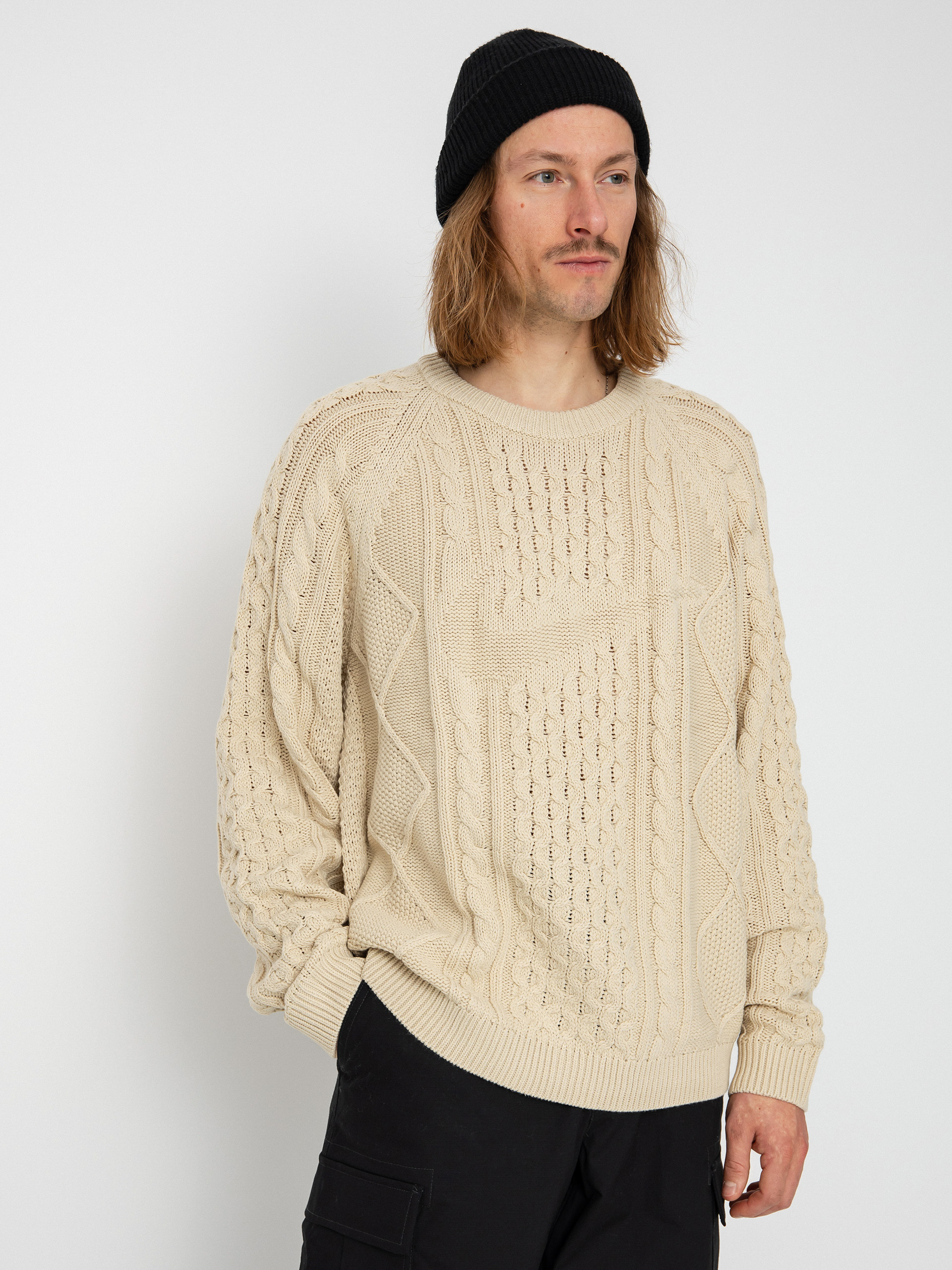 Sweter Nike SB Cable Knit (rattan)