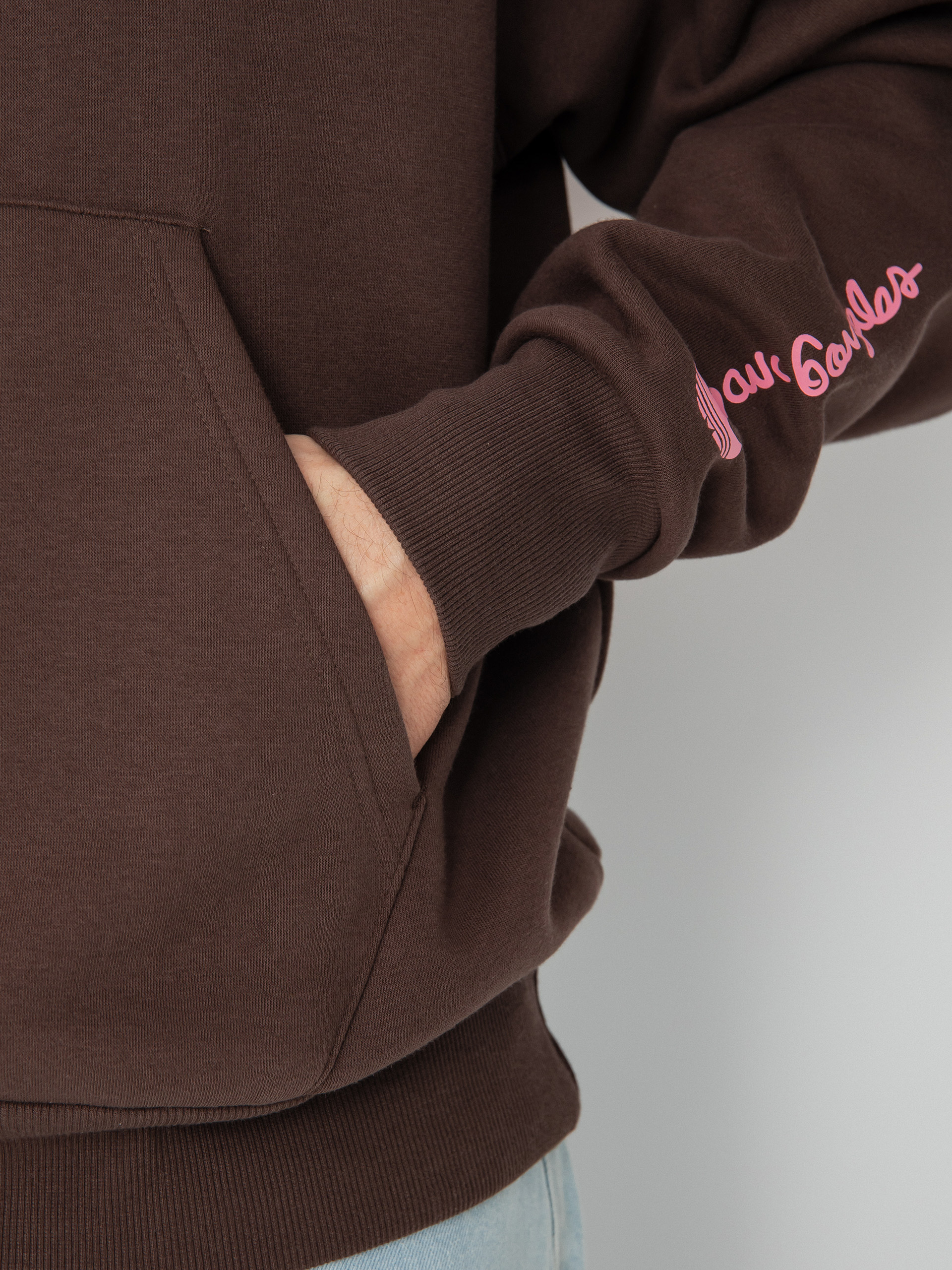 Bluza z kapturem adidas G Shmoo 2 HD (brown/multco)