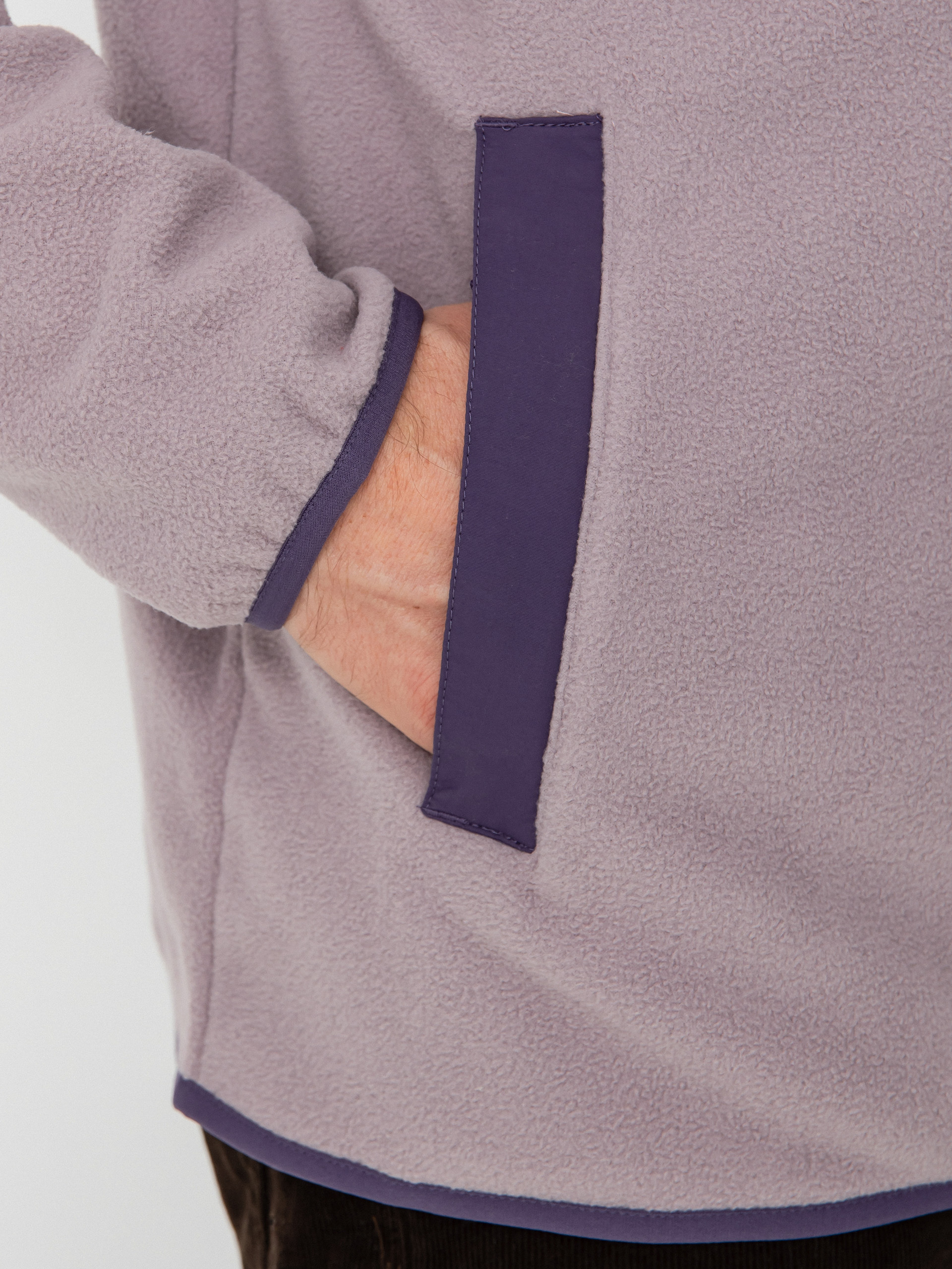 Męski Polar Burton Hearth Full Zip (elderberry/violet halo)