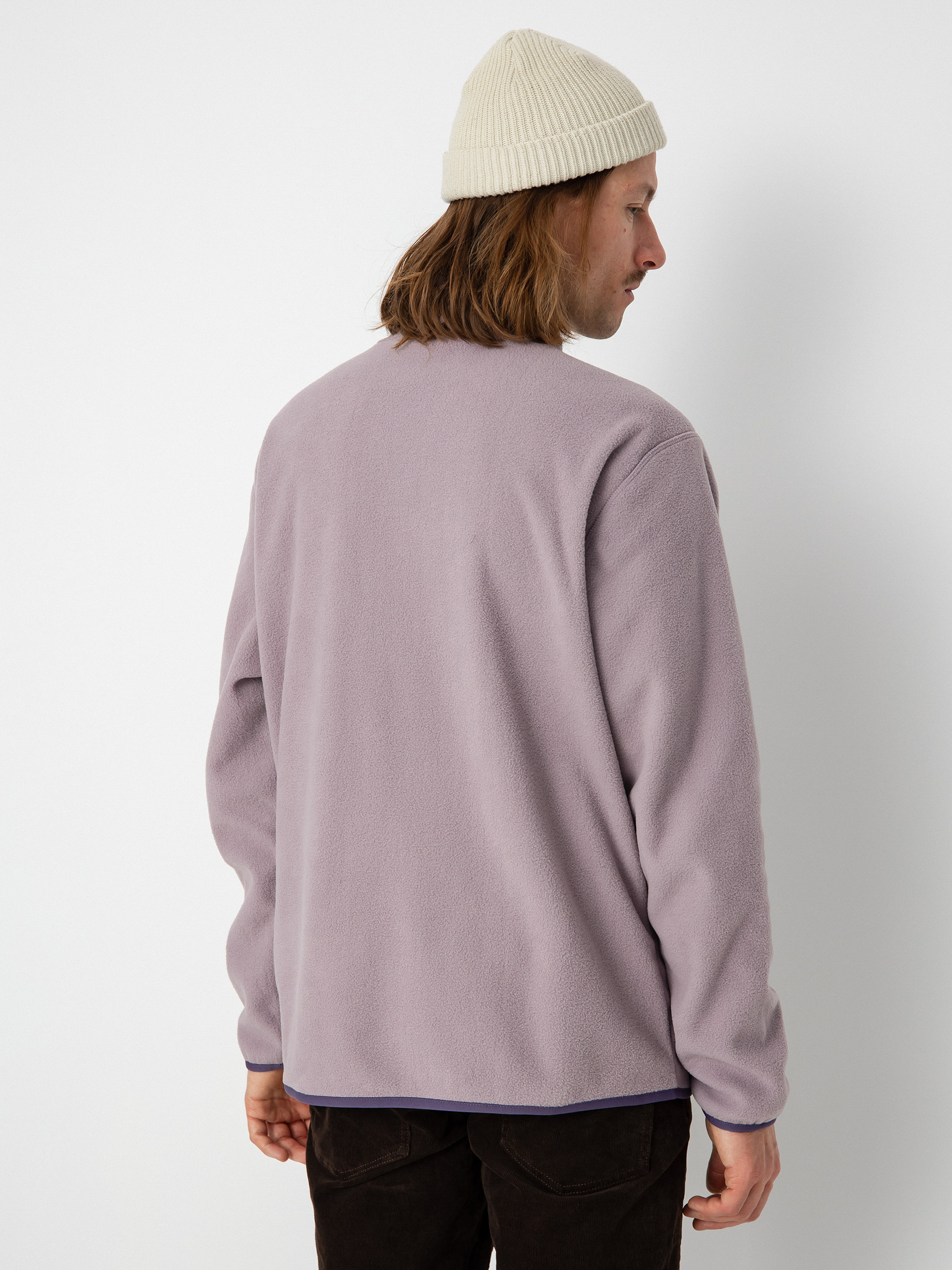 Męski Polar Burton Hearth Full Zip (elderberry/violet halo)