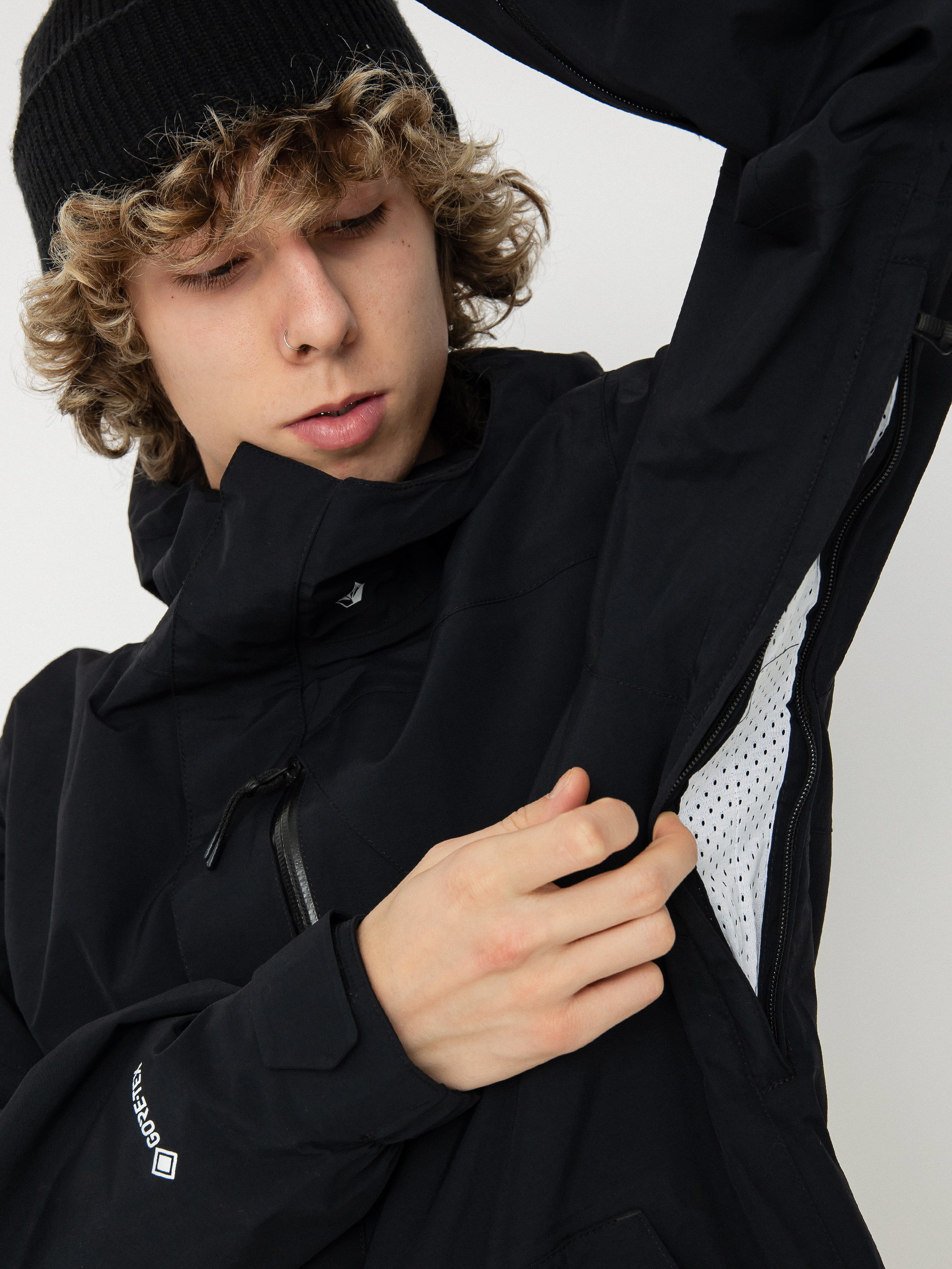 Męska Kurtka snowboardowa Volcom L Gore Tex (black)