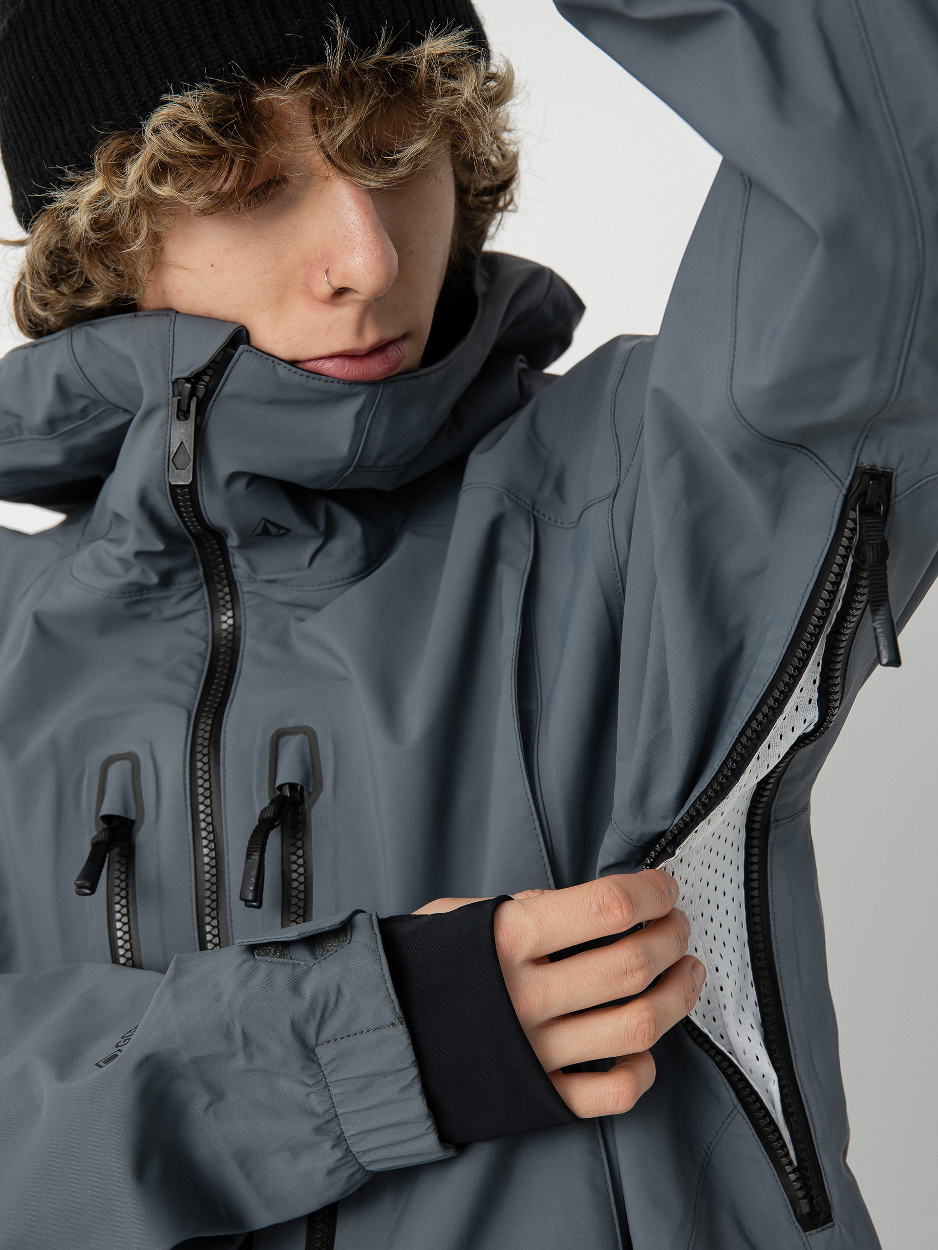 Męska Kurtka snowboardowa Volcom Guide Gore Tex (dark grey)