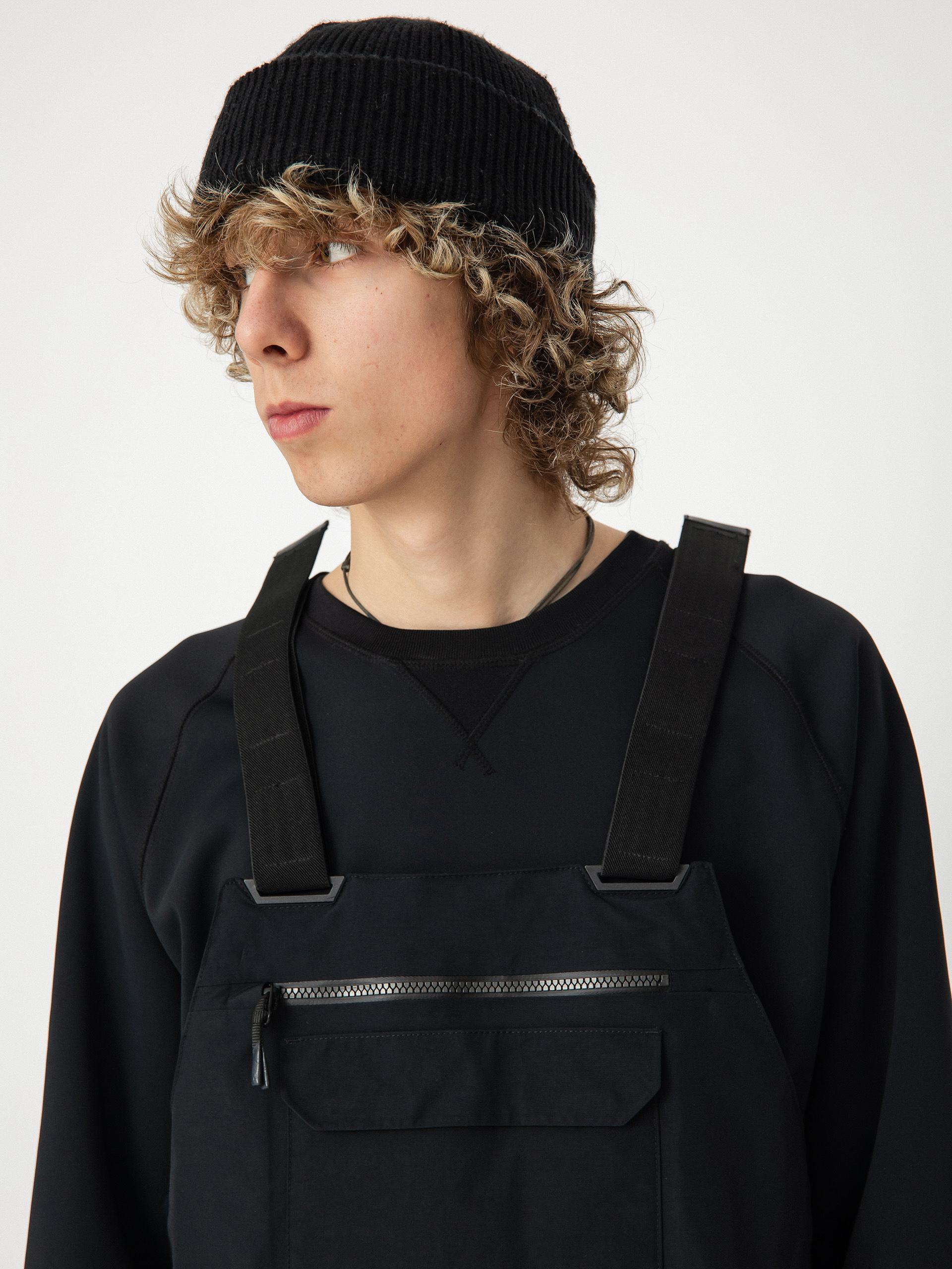 Męskie Spodnie snowboardowe Volcom Rain Gore Tex Bib Overall (black)