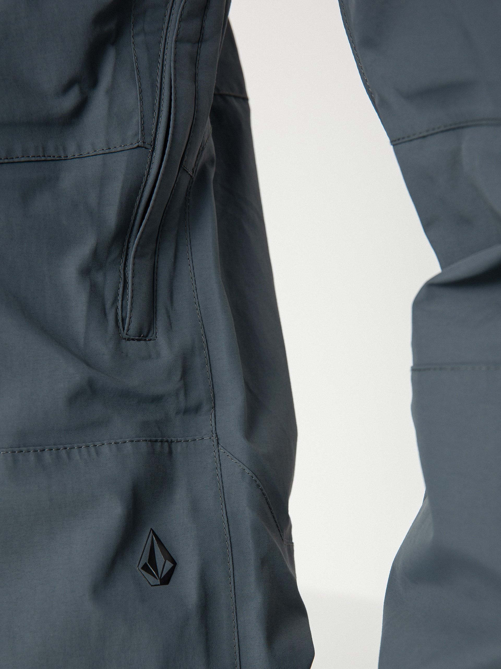 Męskie Spodnie snowboardowe Volcom Rain Gore Tex Bib Overall (dark grey)