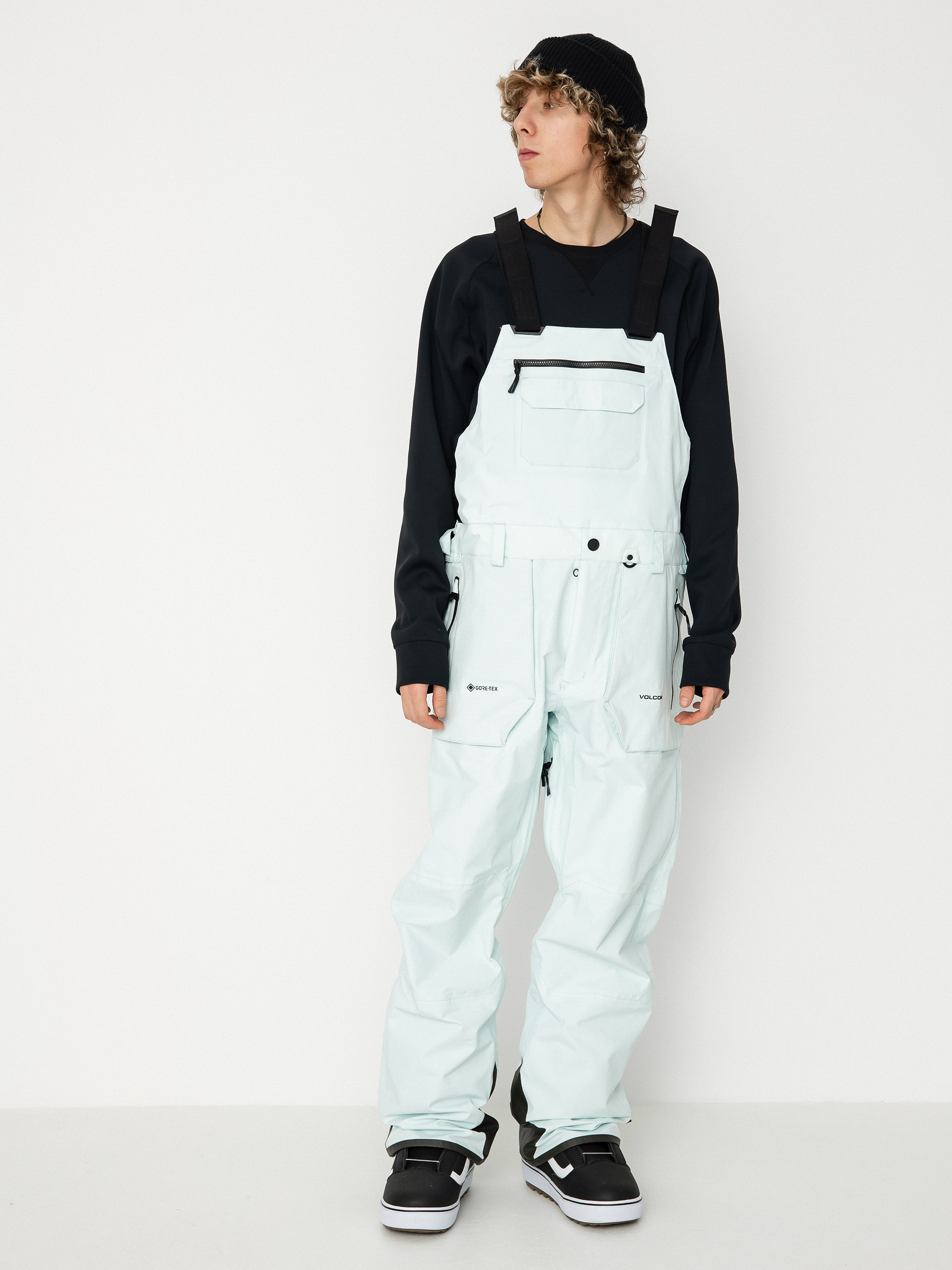 Spodnie snowboardowe Volcom Rain Gore Tex Bib Overall (sky)